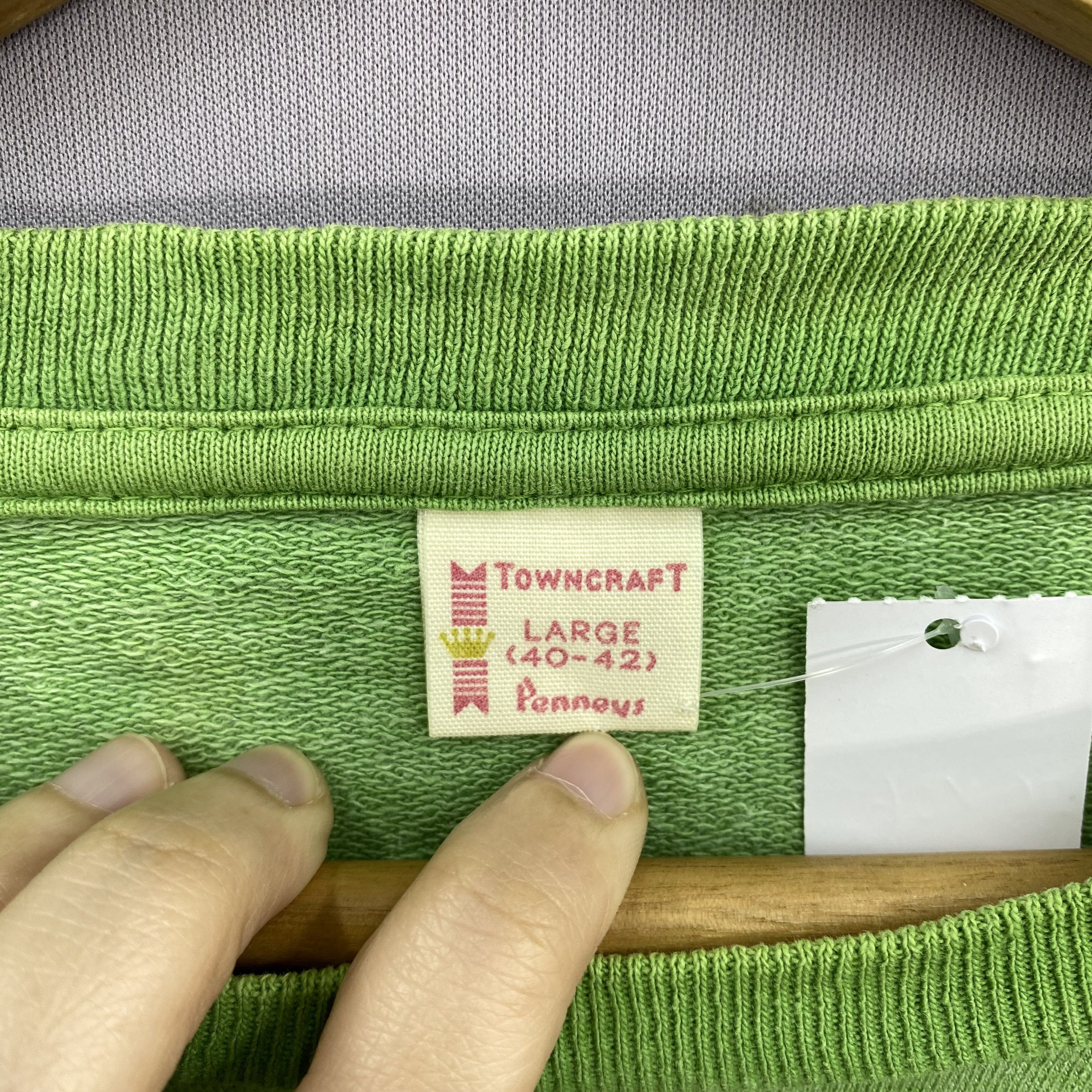 Towncraft Vintage Y2K Towncraft Raglan Sweater Pullover Sweatshirt Size US S / EU 44-46 / 1 - 4 Thumbnail