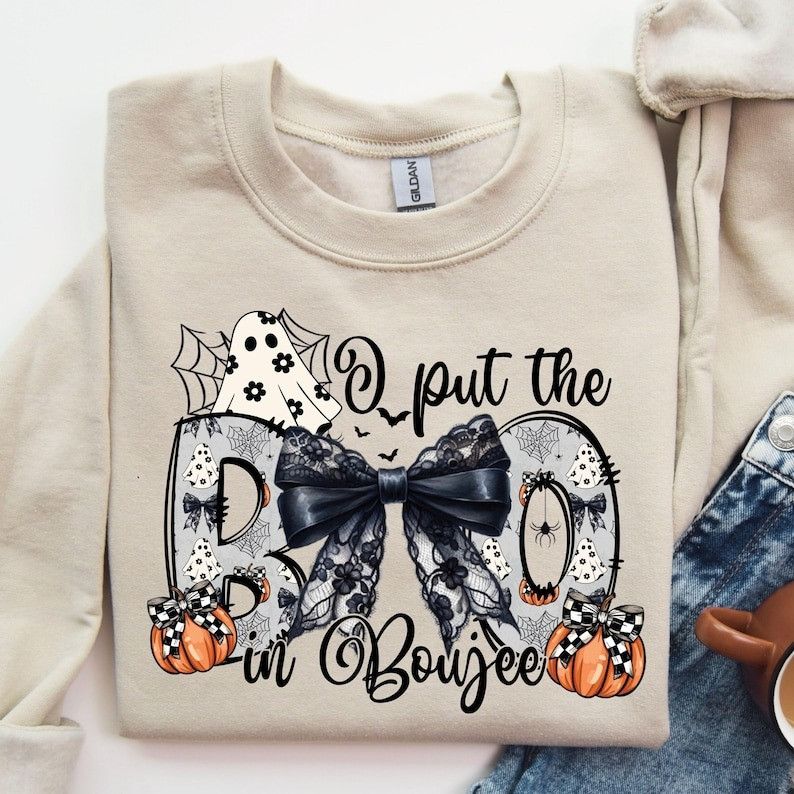 Designer I Put The Boo In Boujee Shirt Size L / US 10 / IT 46 - 1 Thumbnail
