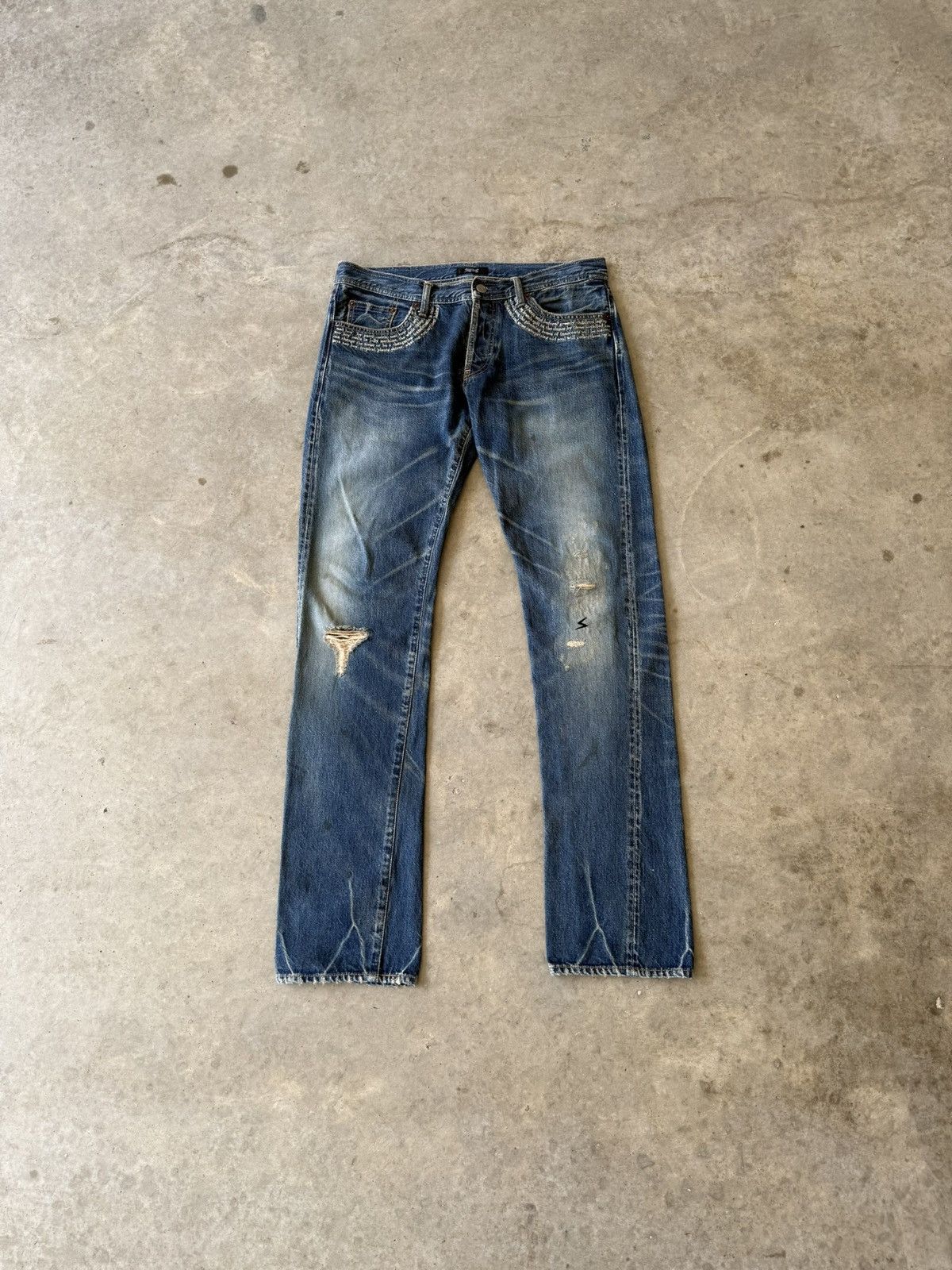 undercover 09ss neoboy期 denim pants Mens Jeans Undercover 09ss 