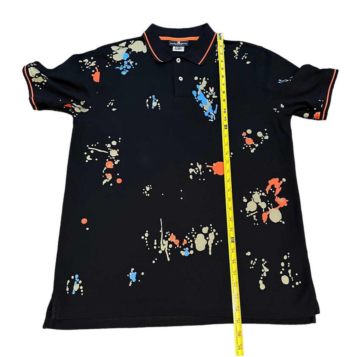 Psycho Bunny Psycho Bunny Splatter Paint Polo Size US XL / EU 56 / 4 - 4 Thumbnail