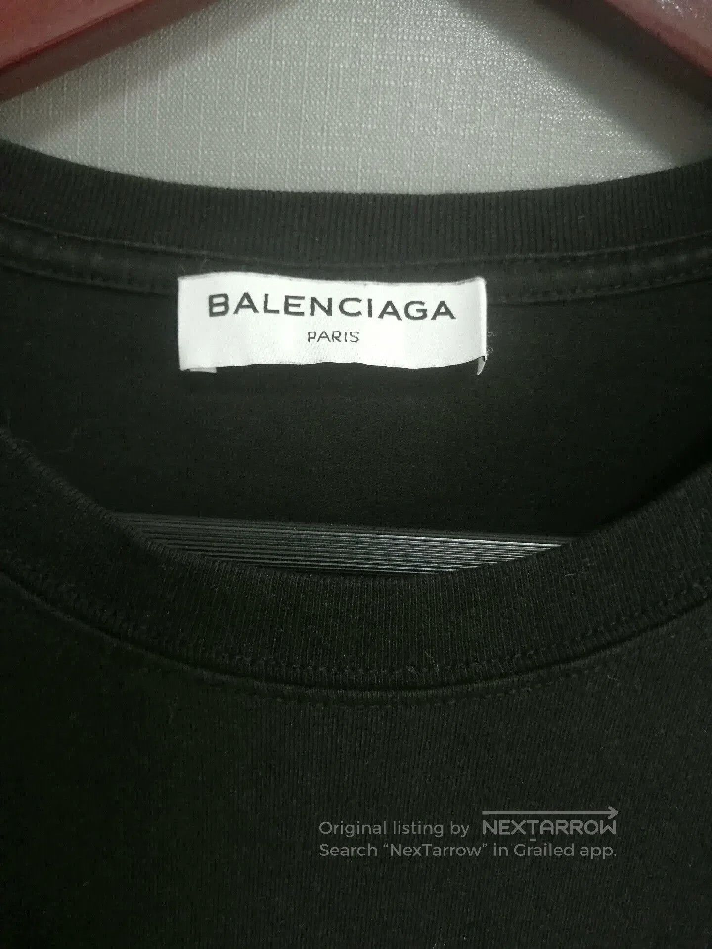Balenciaga Balenciaga Red Double B Print T. Size US M / EU 48-50 / 2 - 2 Thumbnail