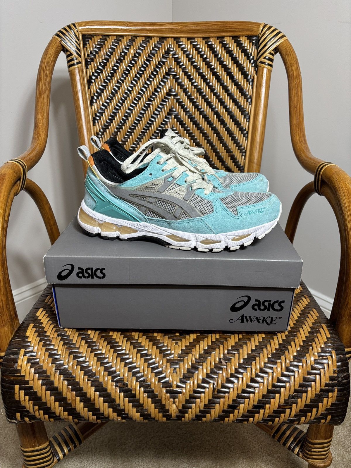 Asics × Awake NY ASICS Gel Kayano 21 Awake NY Aqua Size 9.5 Size US 9.5 / EU 42-43 - 3 Thumbnail