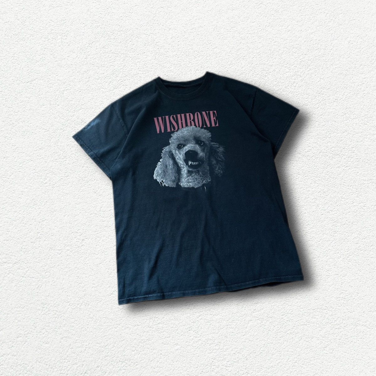 Vintage Vintage 2000s Wishbone Poodle Dog Faded Tee Size US M / EU 48-50 / 2 - 1 Thumbnail