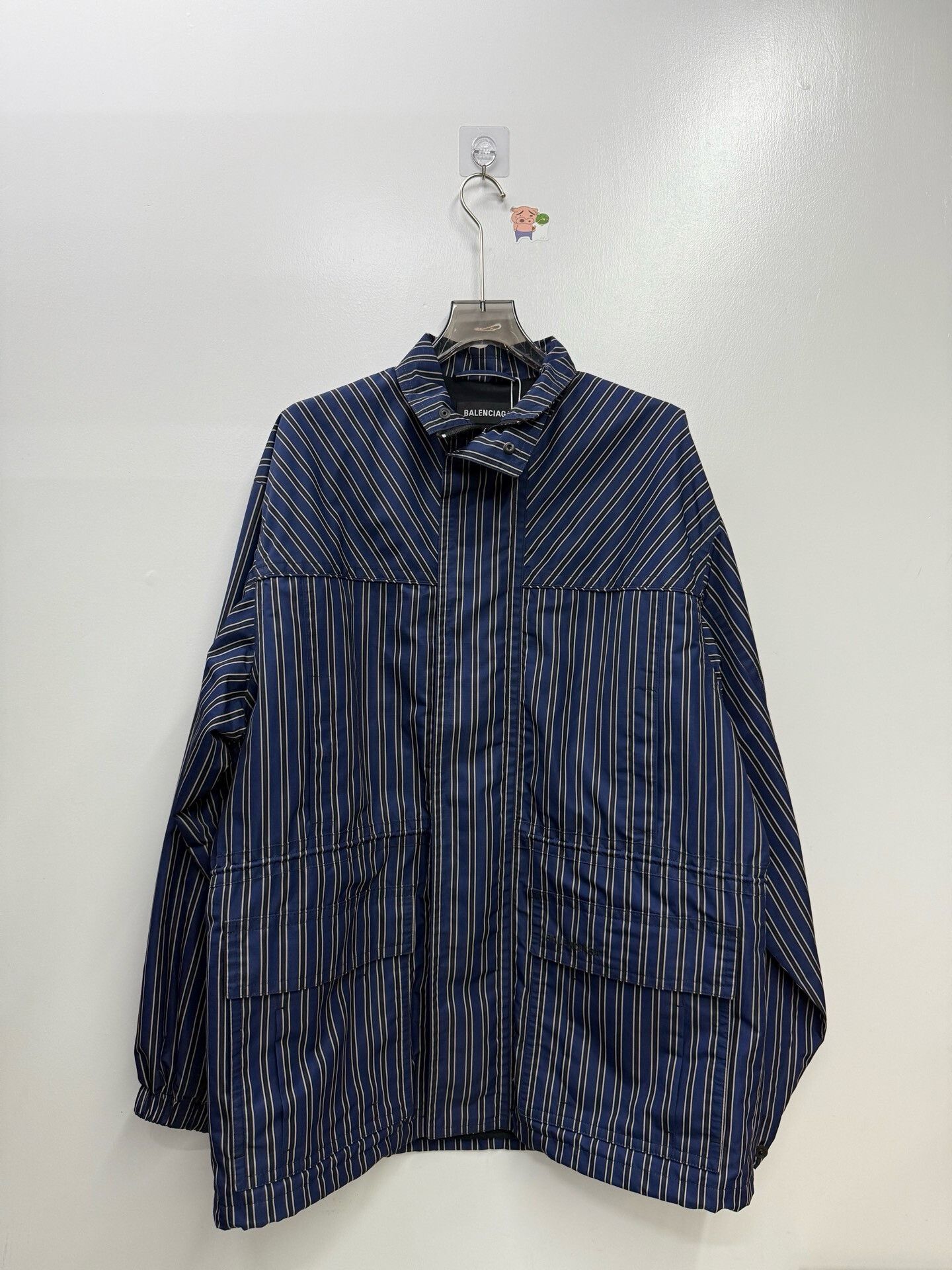 Balenciaga Balenciaga Striped Light Jacket 48 Men Size US XL / EU 56 / 4 - 1 Thumbnail