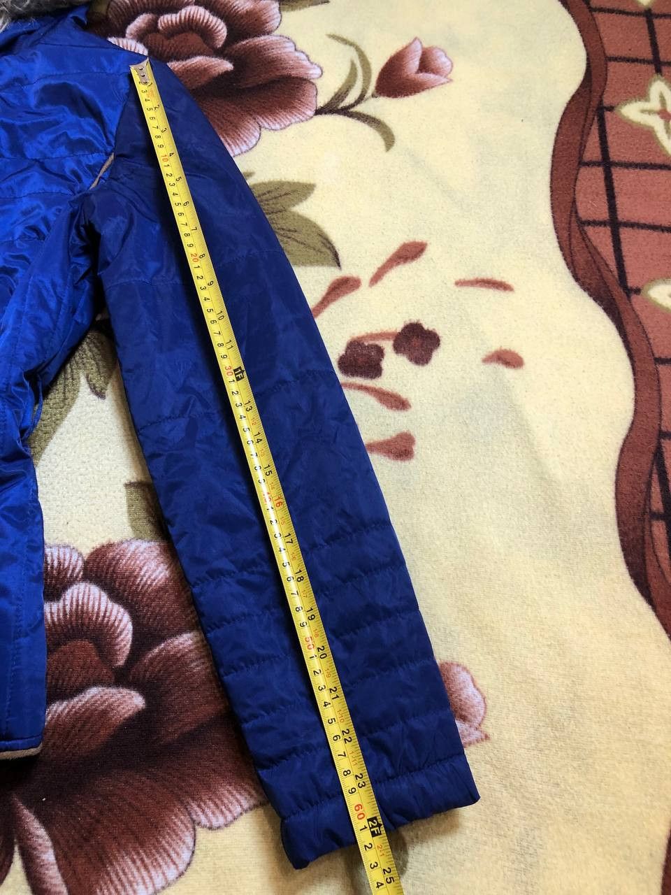Guess VINTAGE GUESS Blue Hooded Puffer Jacket Size M / US 6-8 / IT 42-44 - 6 Thumbnail