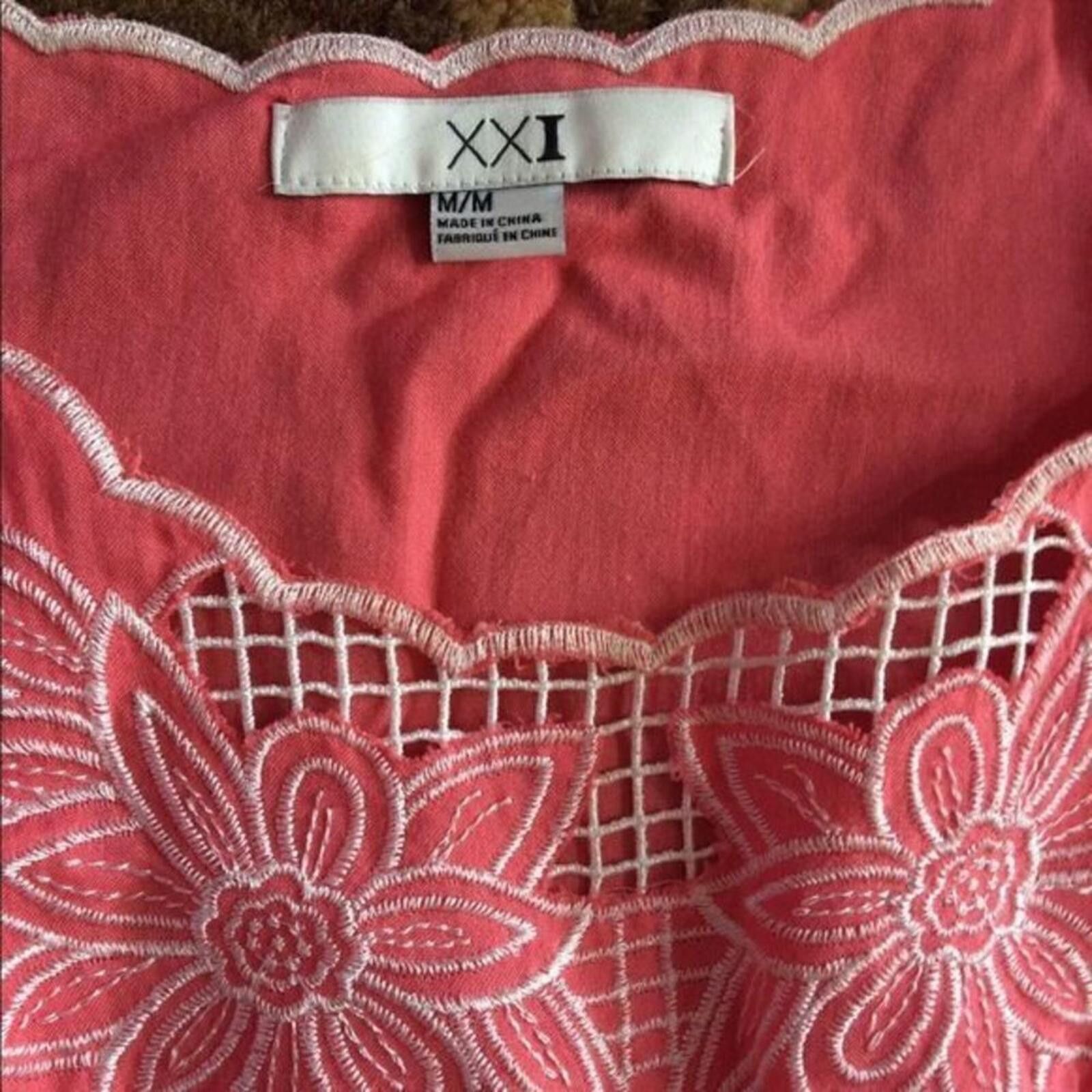 Forever 21 XX1 Forever 21 peach dress Size M / US 6-8 / IT 42-44 - 5 Thumbnail