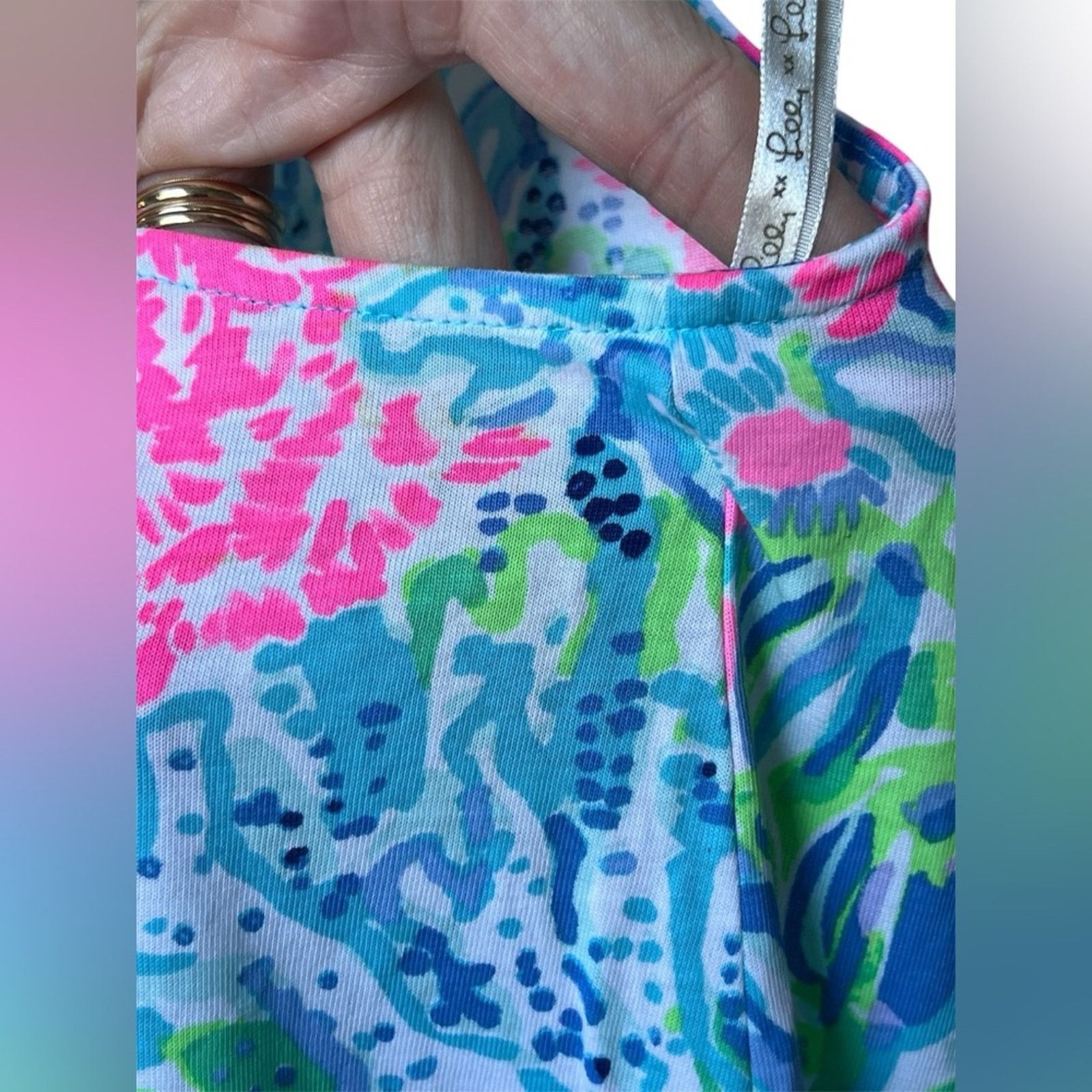 Lilly Pulitzer Lilly Pulitzer Margot Swing Dress Size XS Sink or Swim Size XS / US 0-2 / IT 36-38 - 10 Thumbnail