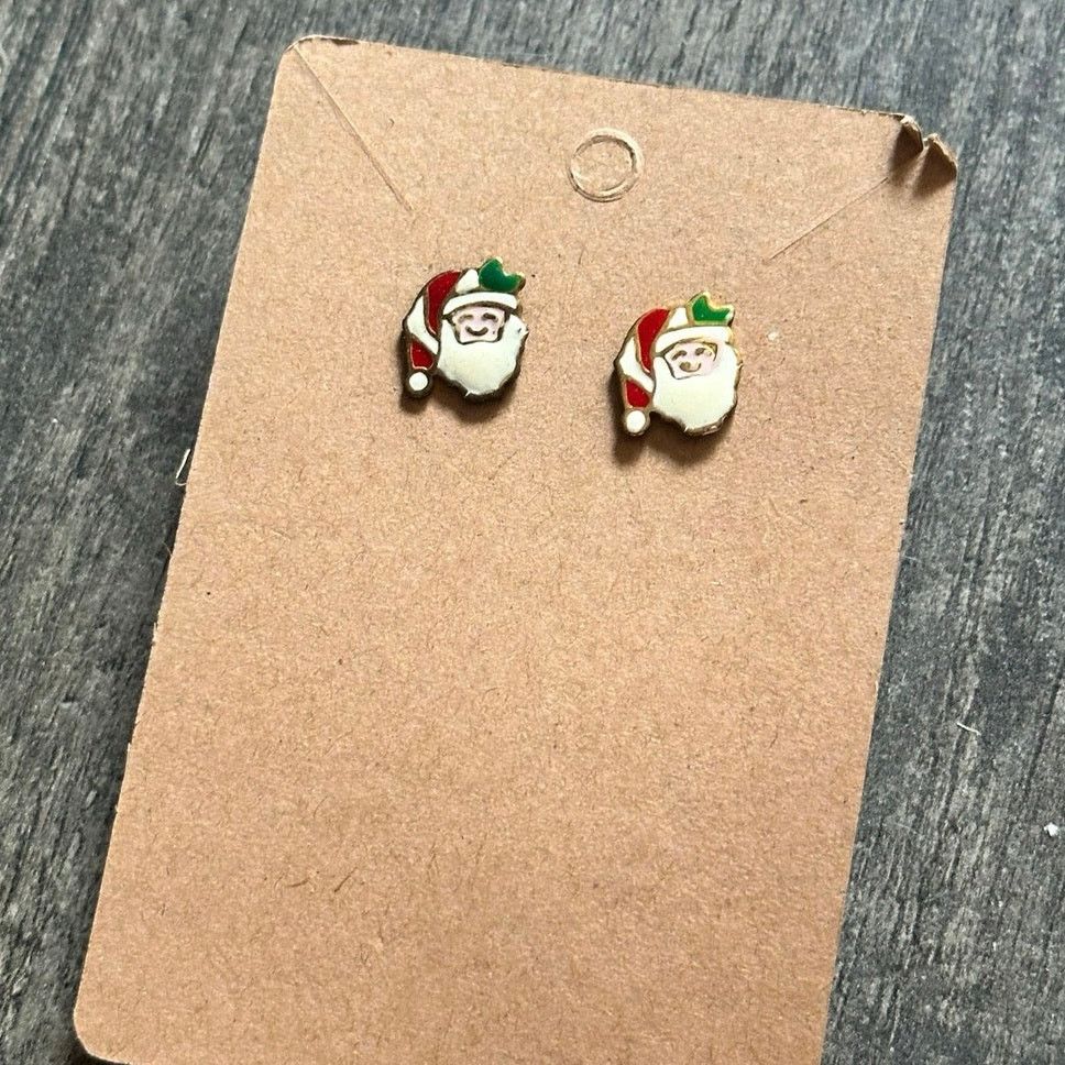 Other santa clause stud earrings Size ONE SIZE - 1 Thumbnail