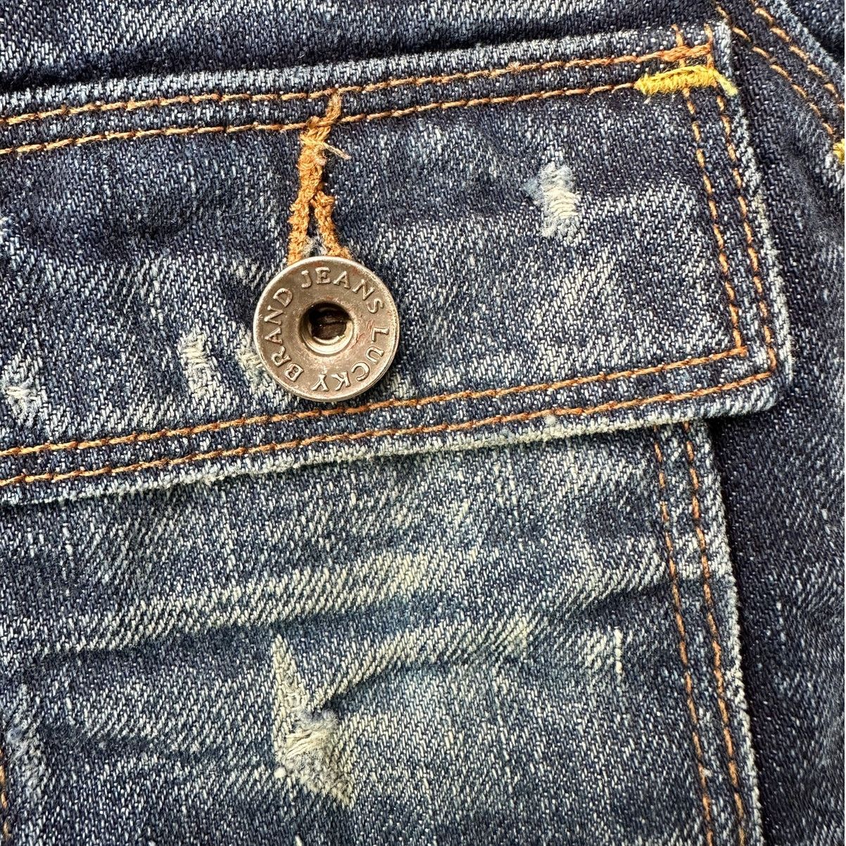 Lucky Brand Lucky Brand Y2K Low Rise Dark Medium Wash Cargo Jeans 4/27 Size 27" / US 4 / IT 40 - 5 Thumbnail
