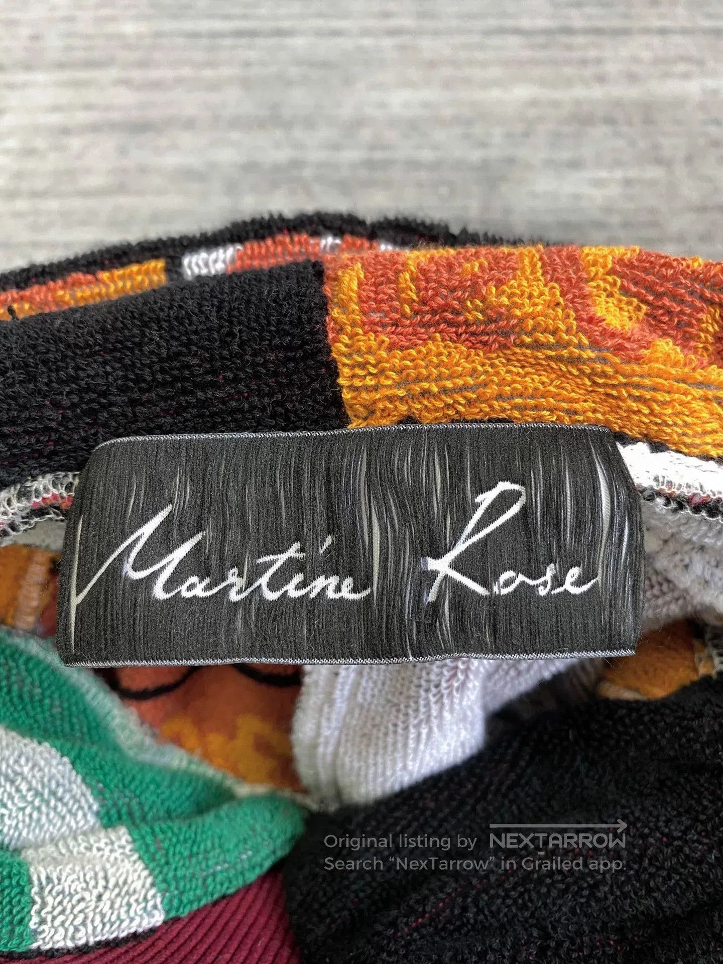 Martine Rose martinerose embroidered patchwork hoodie. Size US XS / EU 42 / 0 - 5 Thumbnail