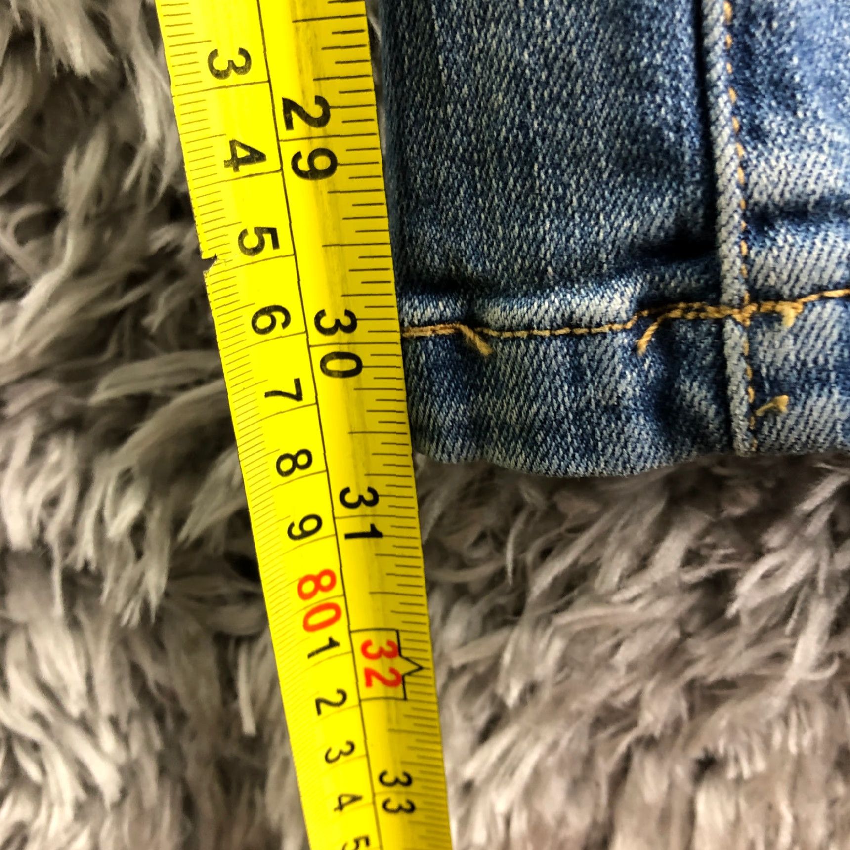 Converse Converse One Star Jeans Size 8 Mid Rise Medium Wash Blue Denim Straight Women's Regular Pants Size 30" / US 8 / IT 44 - 3 Thumbnail