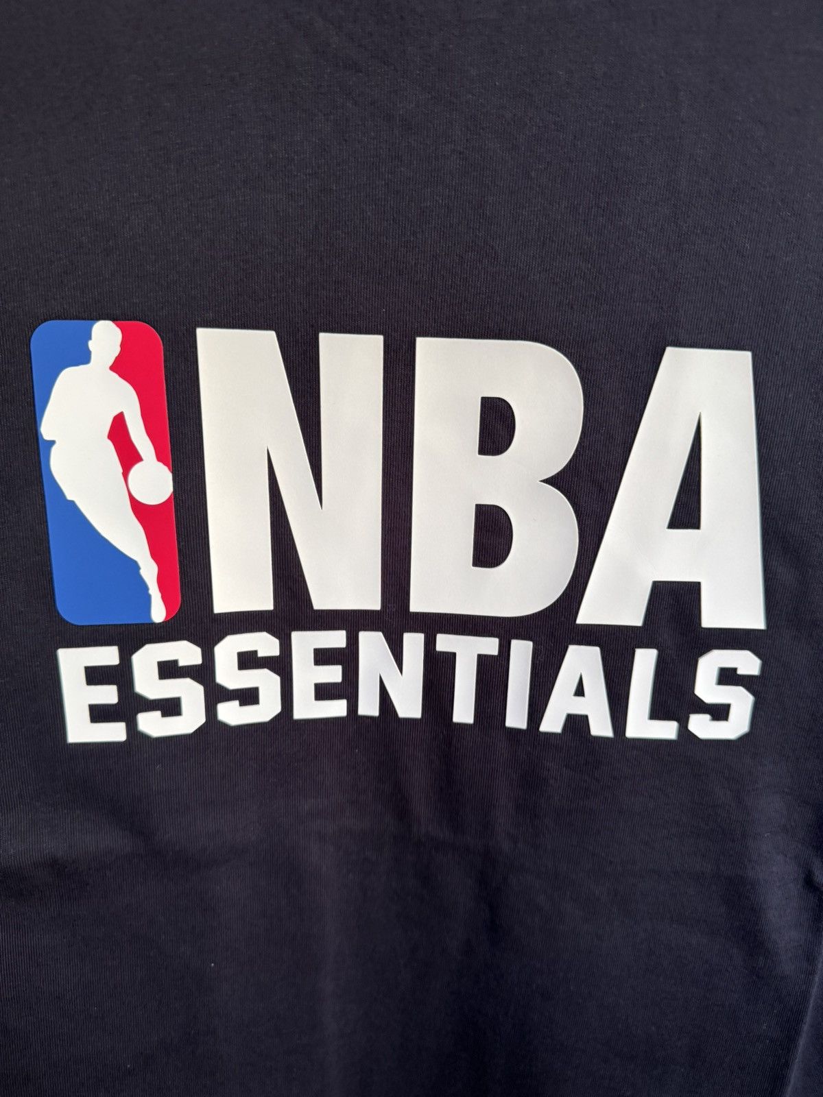 Essentials × NBA Fear Of God Essentials NBA Tee Black Size US XS / EU 42 / 0 - 3 Thumbnail