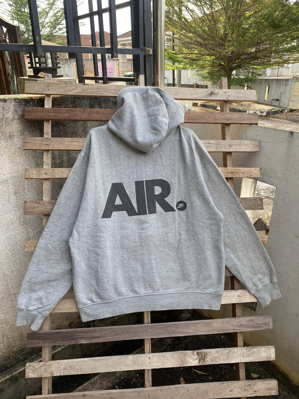 Vintage 🔥 Distressed 🔥 Rare Vintage Y2K Nike Air Hoodie Size US XL / EU 56 / 4 - 6 Thumbnail