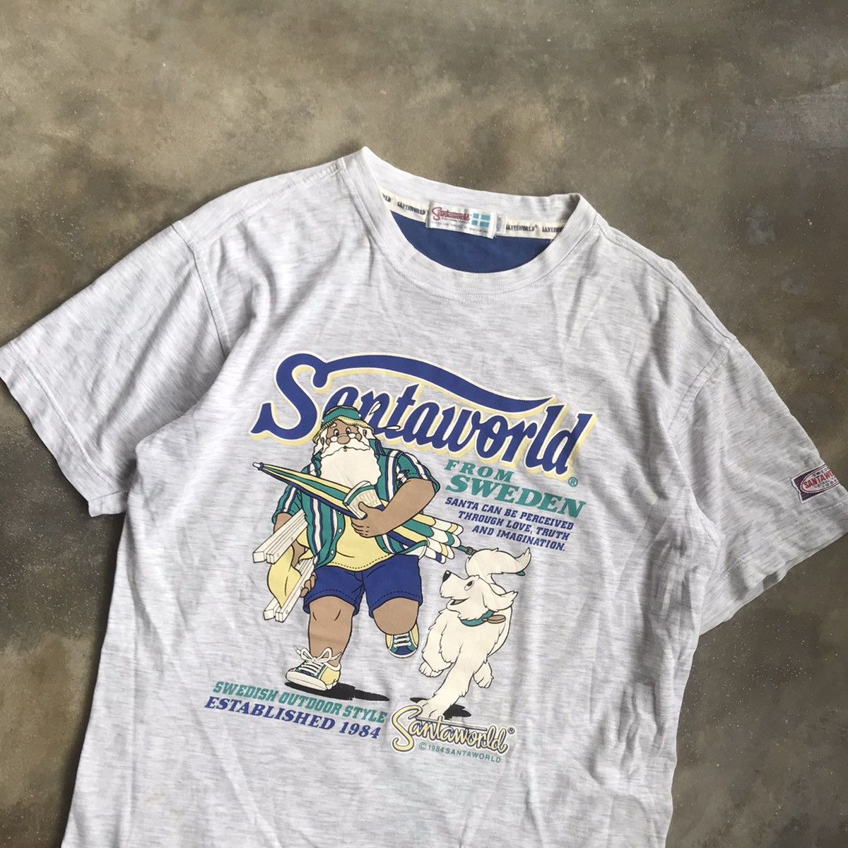 Cartoon Network × Japanese Brand × Vintage T-Shirt Vintage Santa World Size US L / EU 52-54 / 3 - 2 Thumbnail