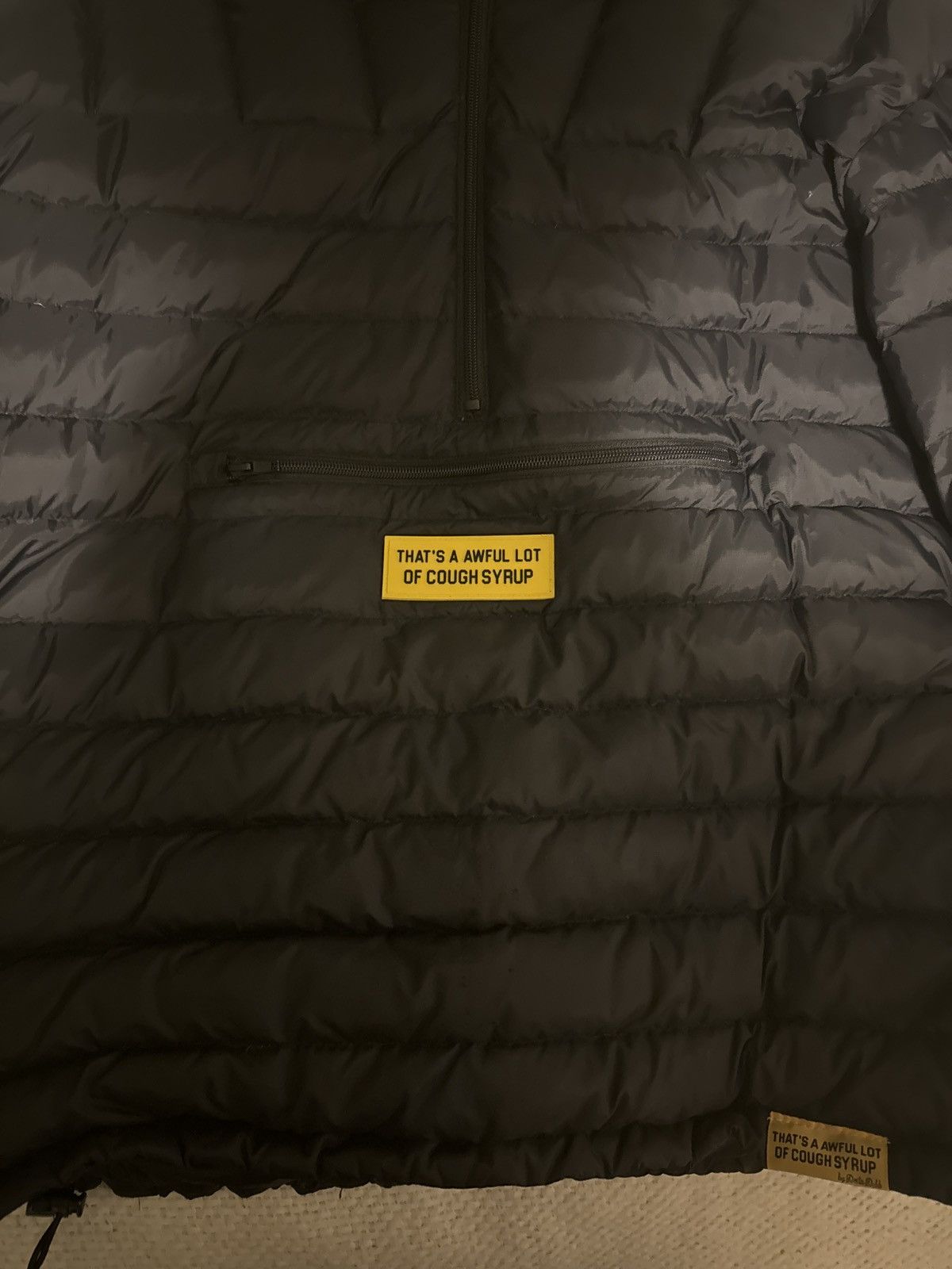 Designer Thats A Awful Lotta Cough Syrup puffer Size US M / EU 48-50 / 2 - 3 Thumbnail