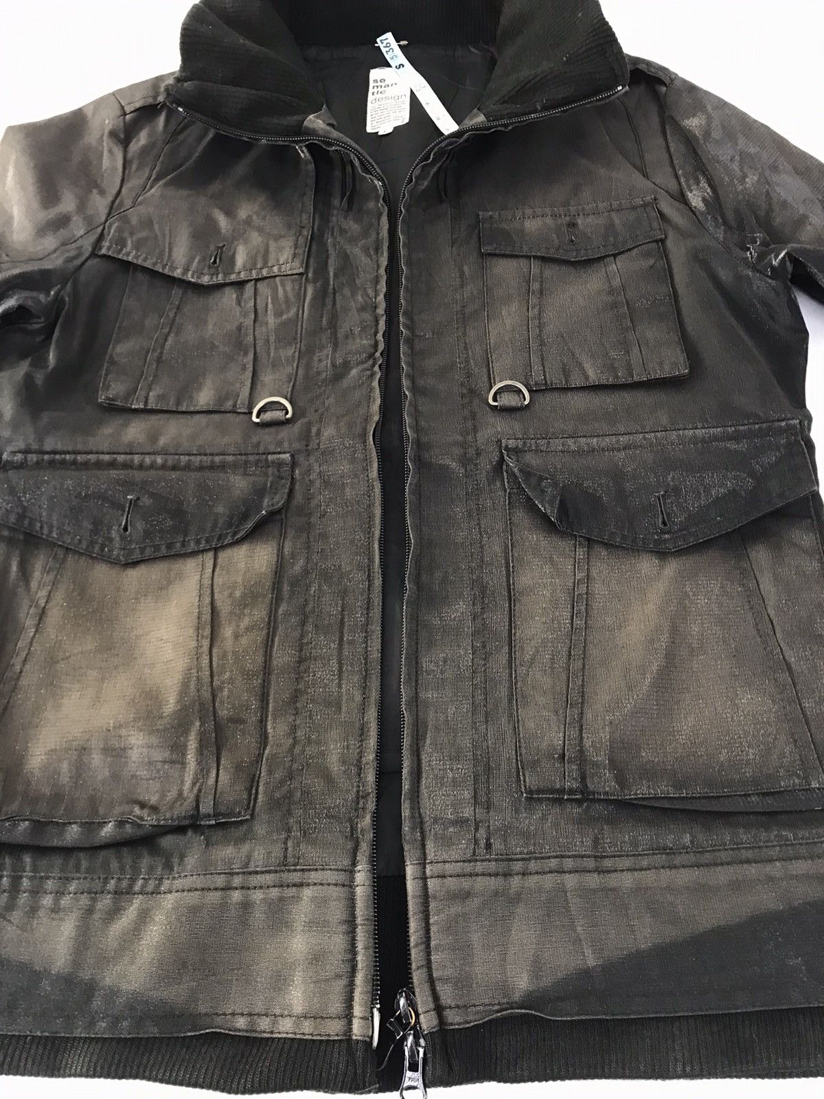 Japanese Brand Semantic Design Bomber Padded Jacket Cyber Punk YA848j Size M / US 6-8 / IT 42-44 - 4 Thumbnail