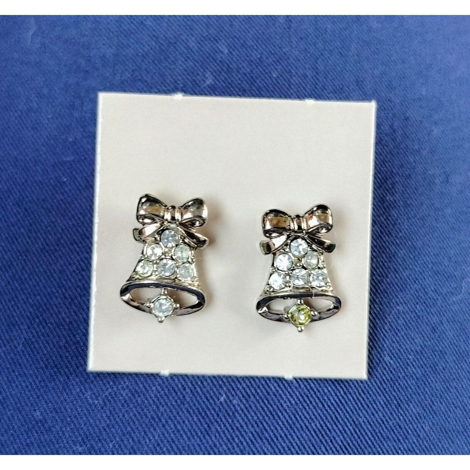 Vintage Vintage Avon 1991 Pierced Earrings Jingle Bells Christmas Si Size ONE SIZE - 5 Thumbnail