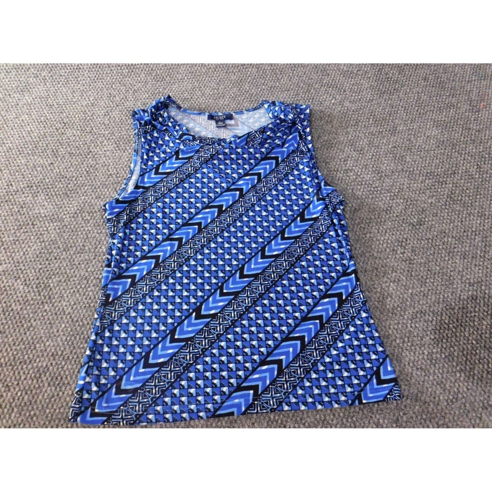 Chaps Chaps Blouse Ladies L Blue Polover? Hmm Size L / US 10 / IT 46 - 2 Thumbnail
