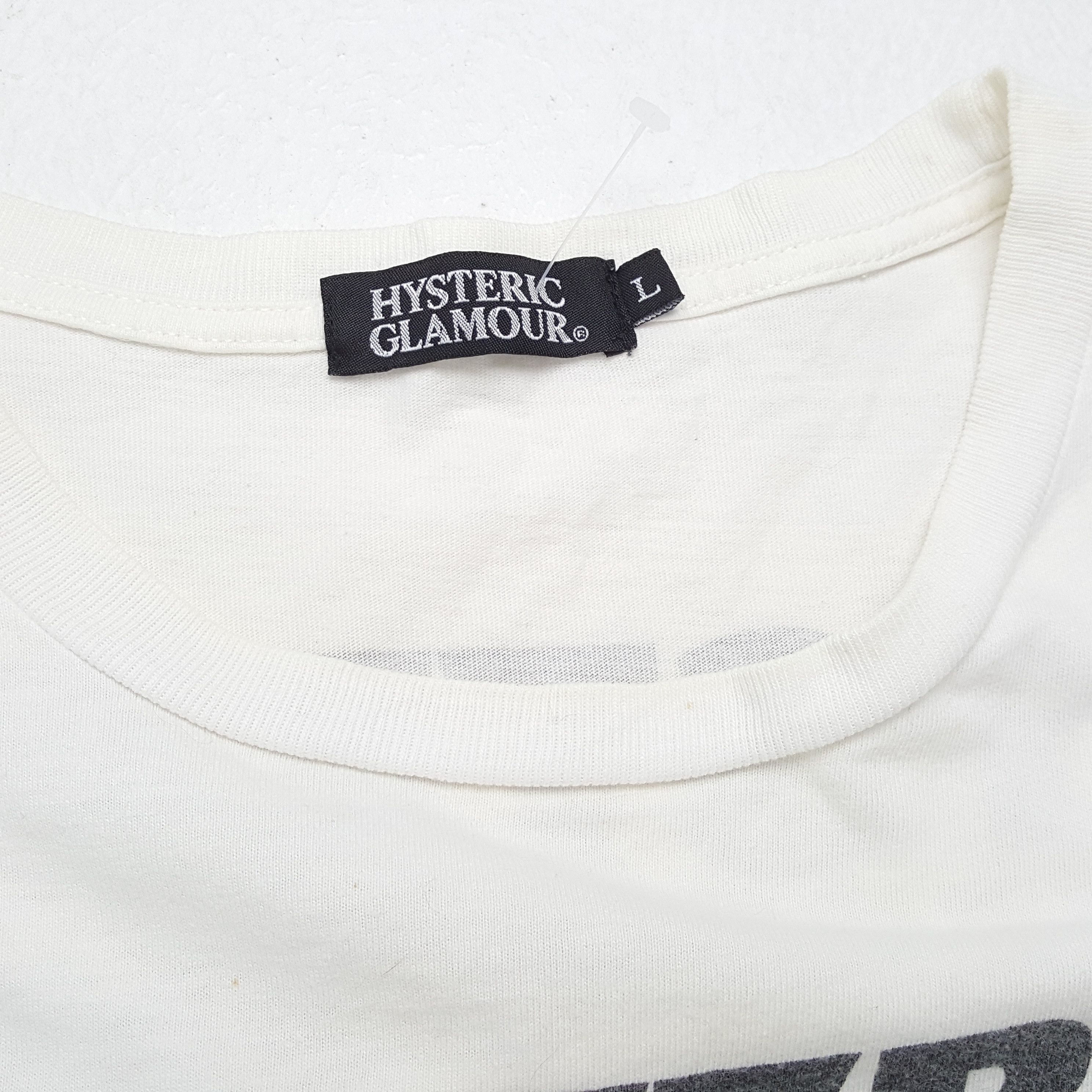 Hysteric Glamour × Japanese Brand × Vintage Vintage HYSTERIC GLAMOUR Japanese Fashion Brand T-Shirts Size US M / EU 48-50 / 2 - 8 Thumbnail