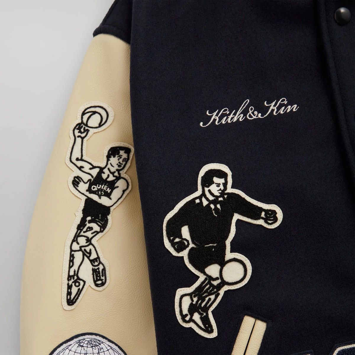 Kith × Russell Athletic Kith Russell Athletic CUNY Queens College Golden Bear Jacket Size US S / EU 44-46 / 1 - 6 Thumbnail