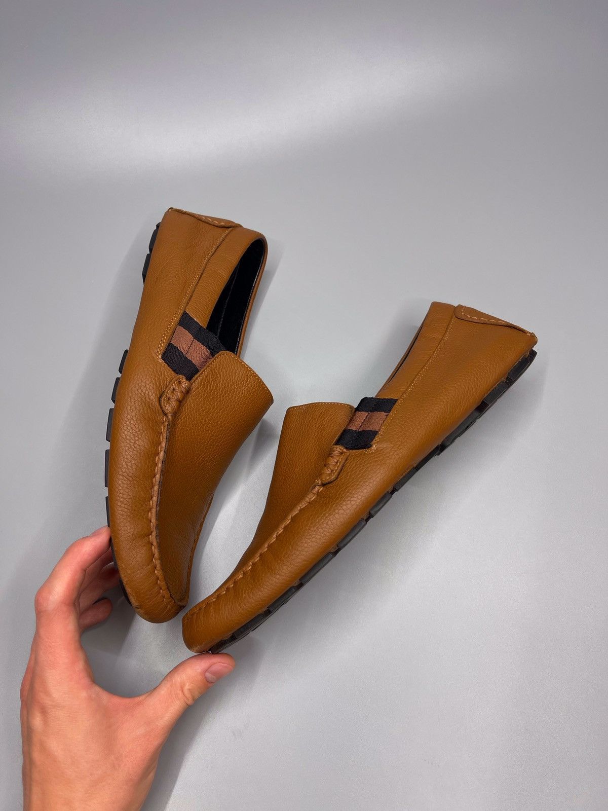 Gucci Gucci Loafers Leather Shoes Size US 8.5 / EU 41-42 - 6 Thumbnail