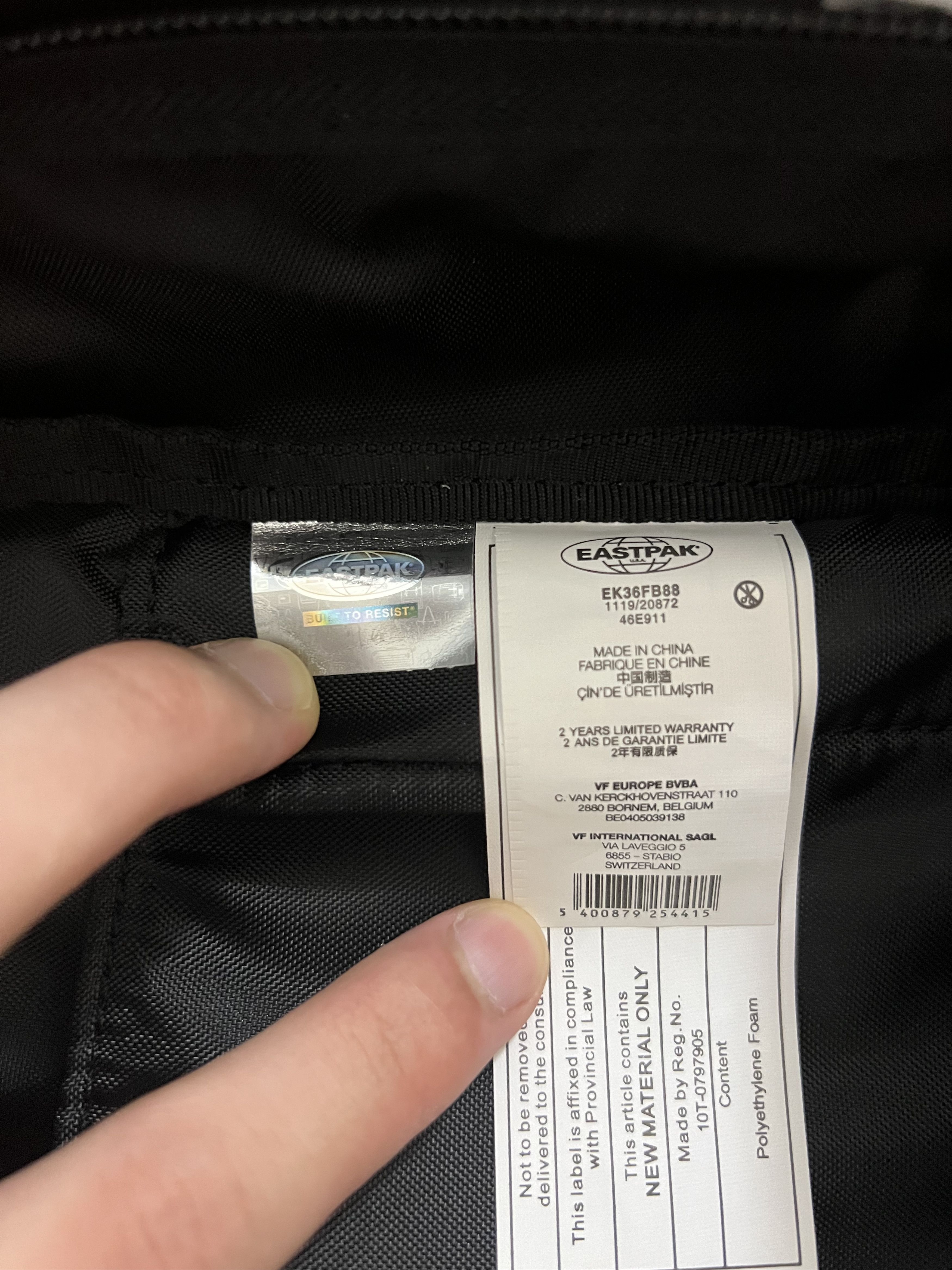 Eastpak × Raf Simons 💚 SS20 Raf Simons x Eastpak Padded Doubler Backpack NEW Size ONE SIZE - 7 Thumbnail
