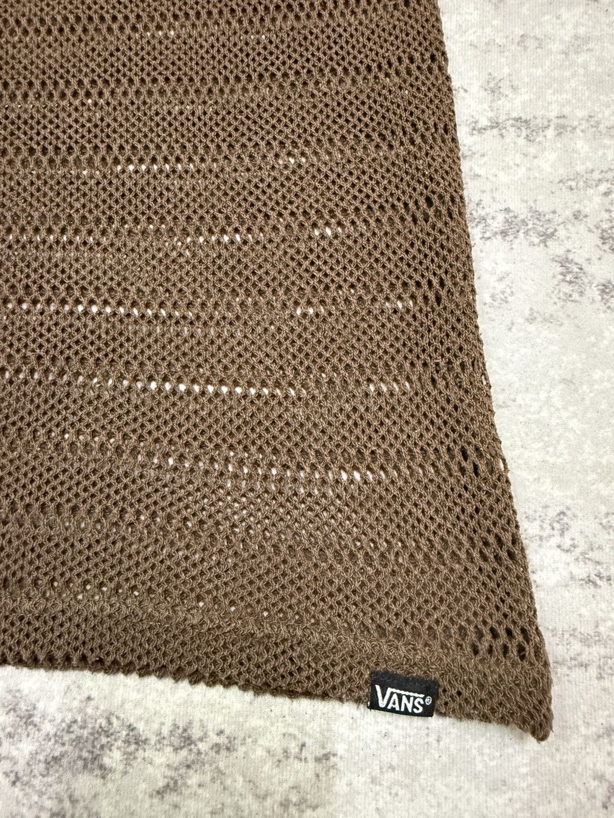 Vans VINTAGE Y2K VANS KNIT SINGLET TANK TOP SLEEVELESS Size US S / EU 44-46 / 1 - 11 Thumbnail