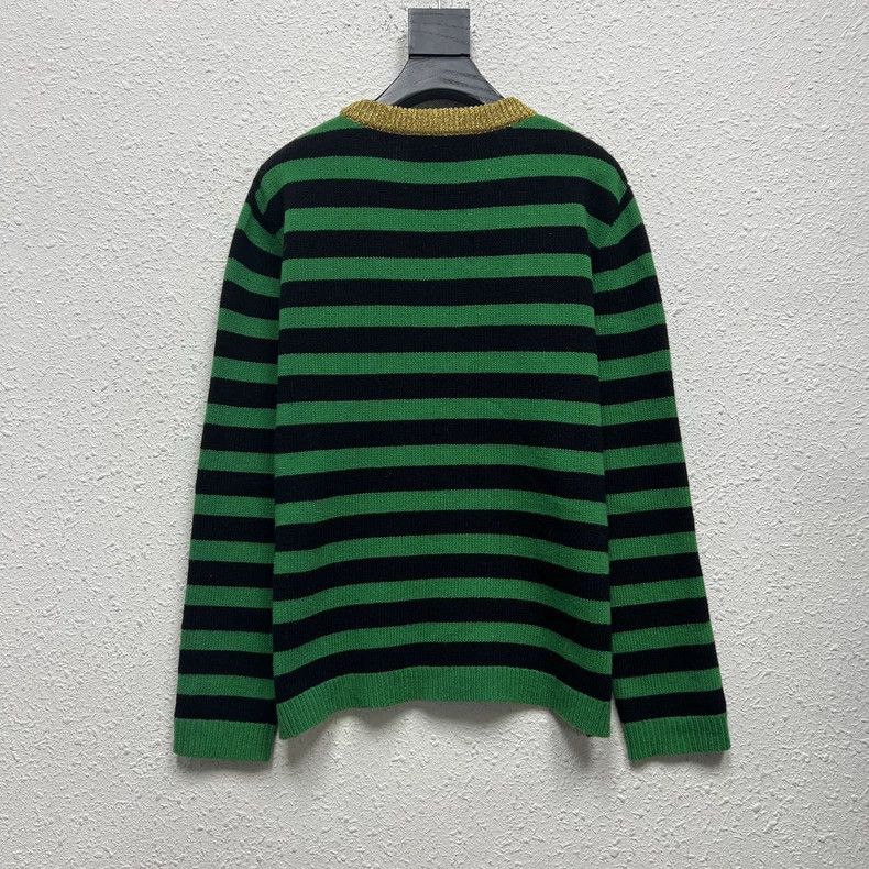 Gucci Gucci Cat striped wool sweater Size S / US 4 / IT 40 - 2 Thumbnail