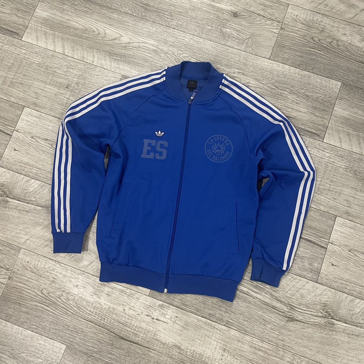 Adidas Jersey Rare Vintage Adidas El Salvador guerra es 90s jersey Track Jacket Grailed