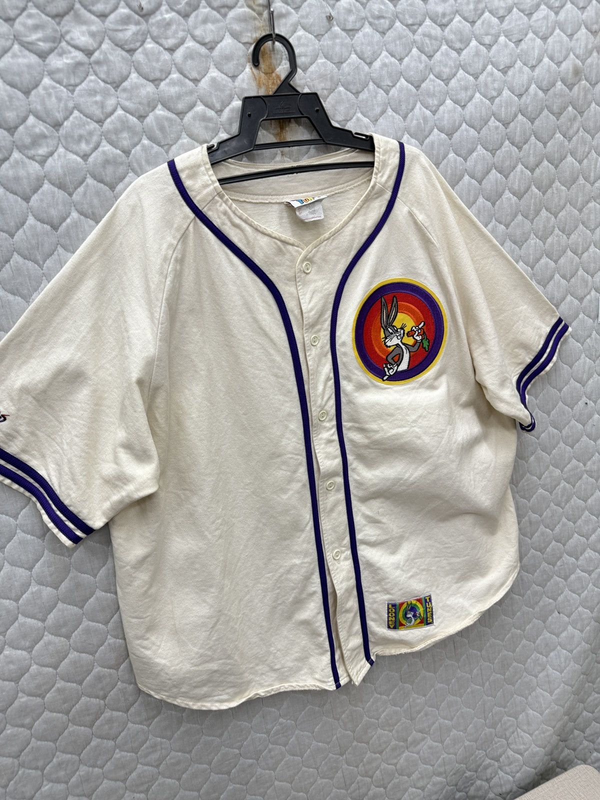 Vintage 🔥🔥🔥VTG LOONEY TUNES BASEBALL SHIRTS Size US XL / EU 56 / 4 - 3 Thumbnail