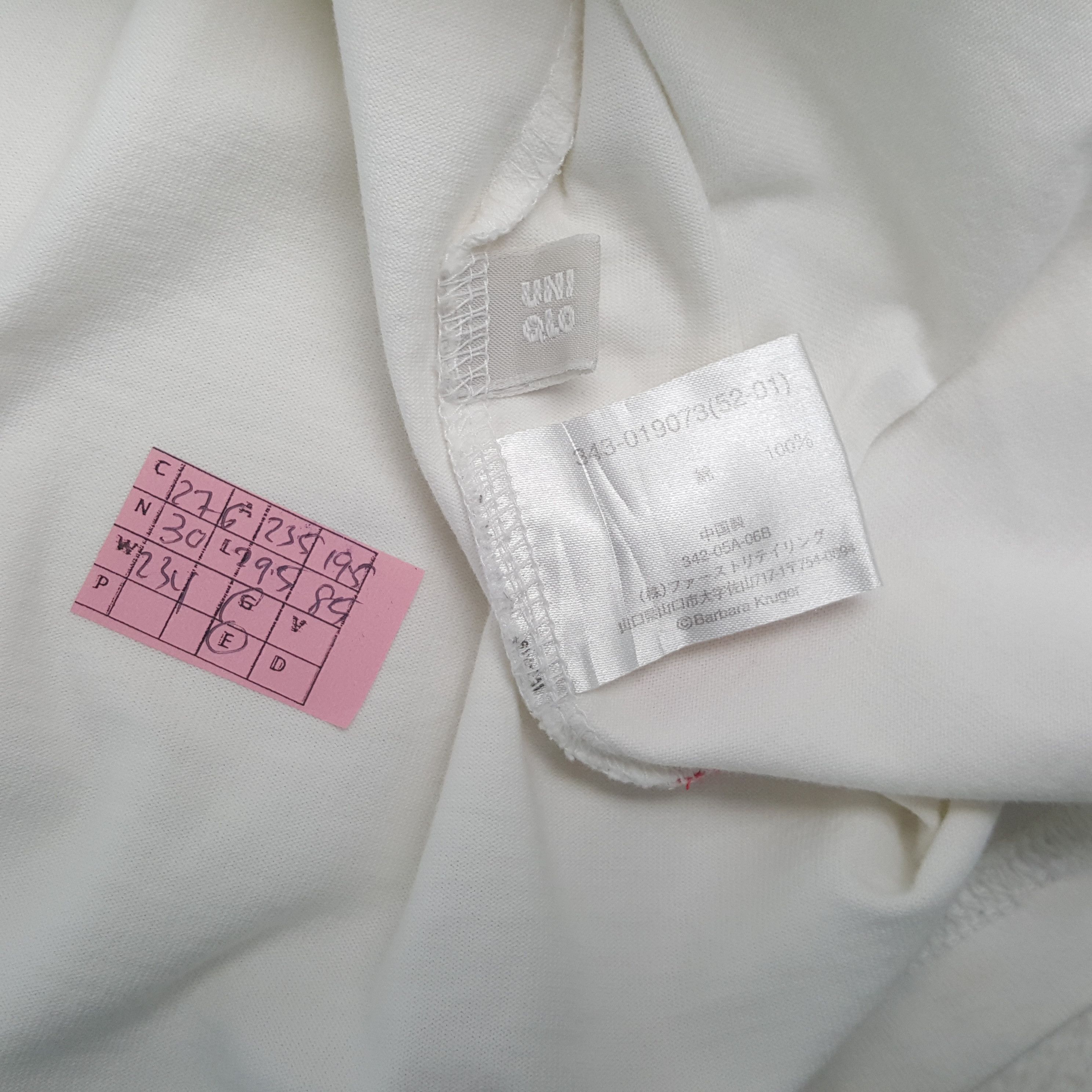 Barbara Kruger × Japanese Brand × Vintage BARBARA KRUGER x Japanese Brand Tshirt Size US XL / EU 56 / 4 - 5 Thumbnail