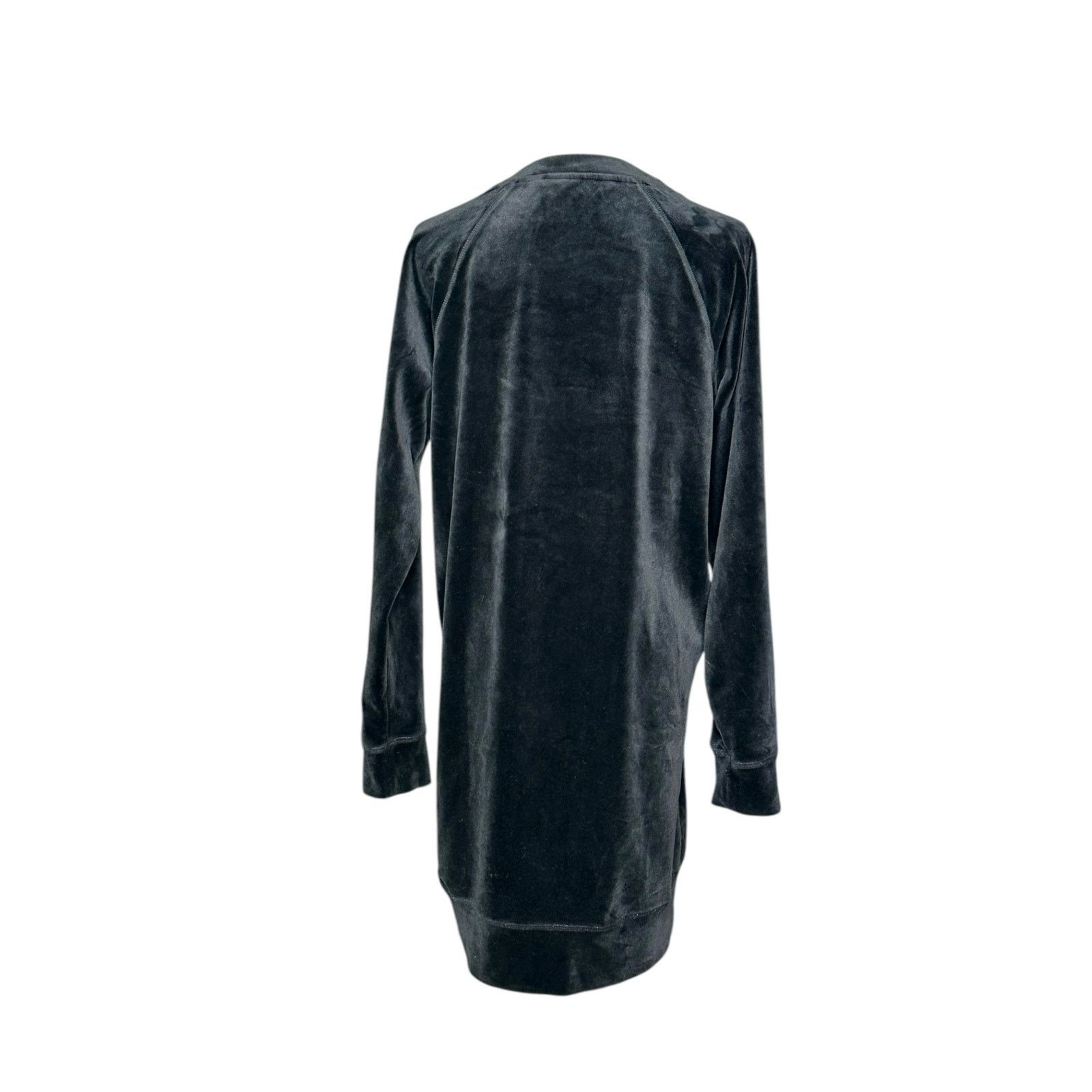 DKNY DKNY black velvet long sleeves mini t shirt dress size XS Size XS / US 0-2 / IT 36-38 - 11 Thumbnail
