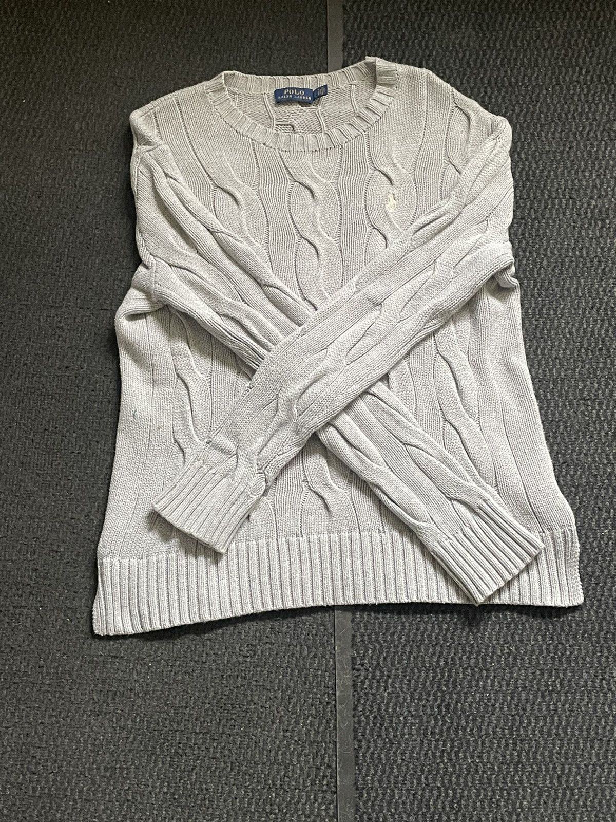 Ralph Lauren Ralph Lauren gris S cable sweat Size US S / EU 44-46 / 1 - 1 Thumbnail