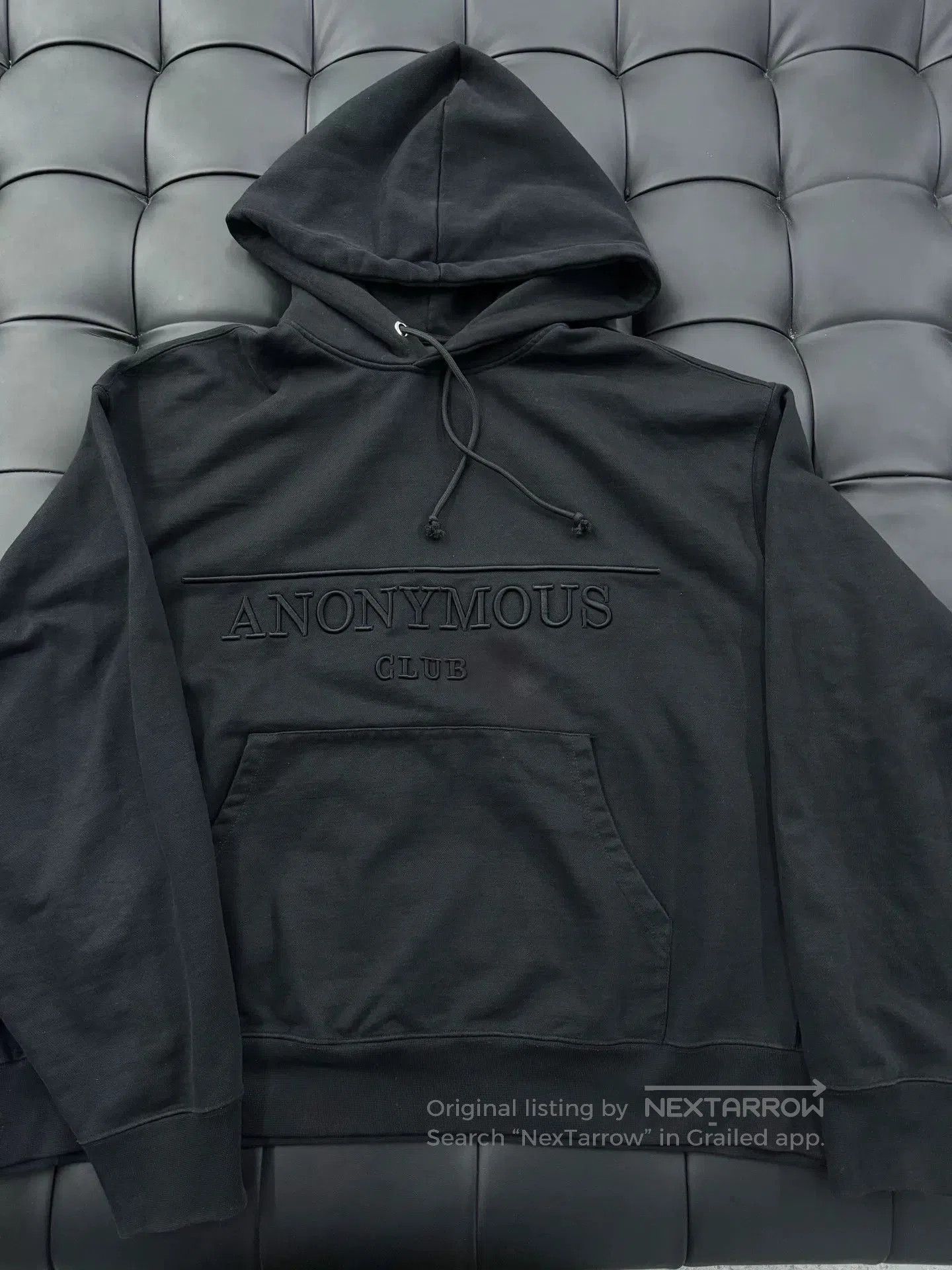 Anonymous Club Anonymous Club Black Heritage Hoodie. Size US M / EU 48-50 / 2 - 1 Thumbnail