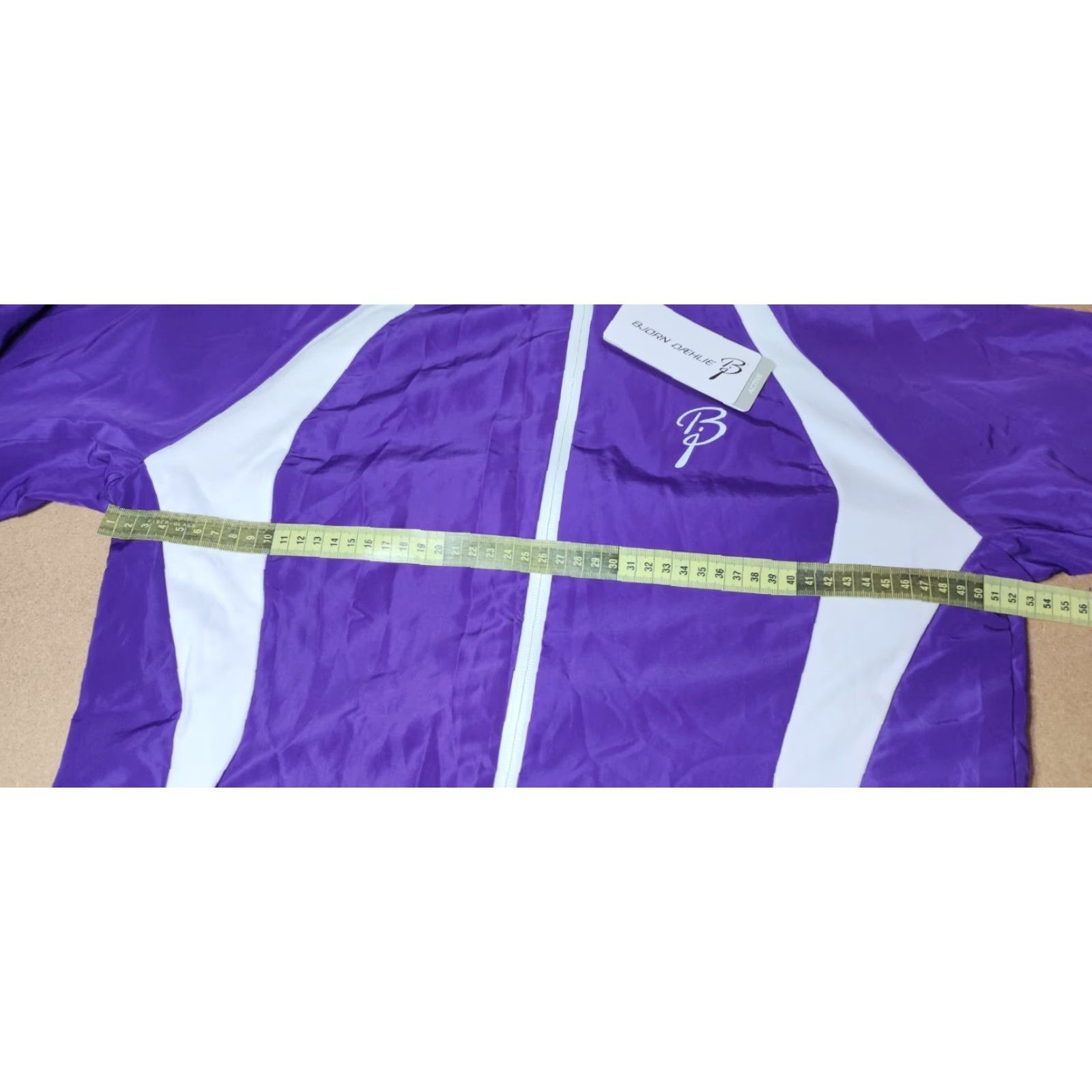 Vintage Bjorn Daehlie Womens Purple Running Track Jacket Size S Full Zip Functional Jacket Size S / US 4 / IT 40 - 6 Thumbnail