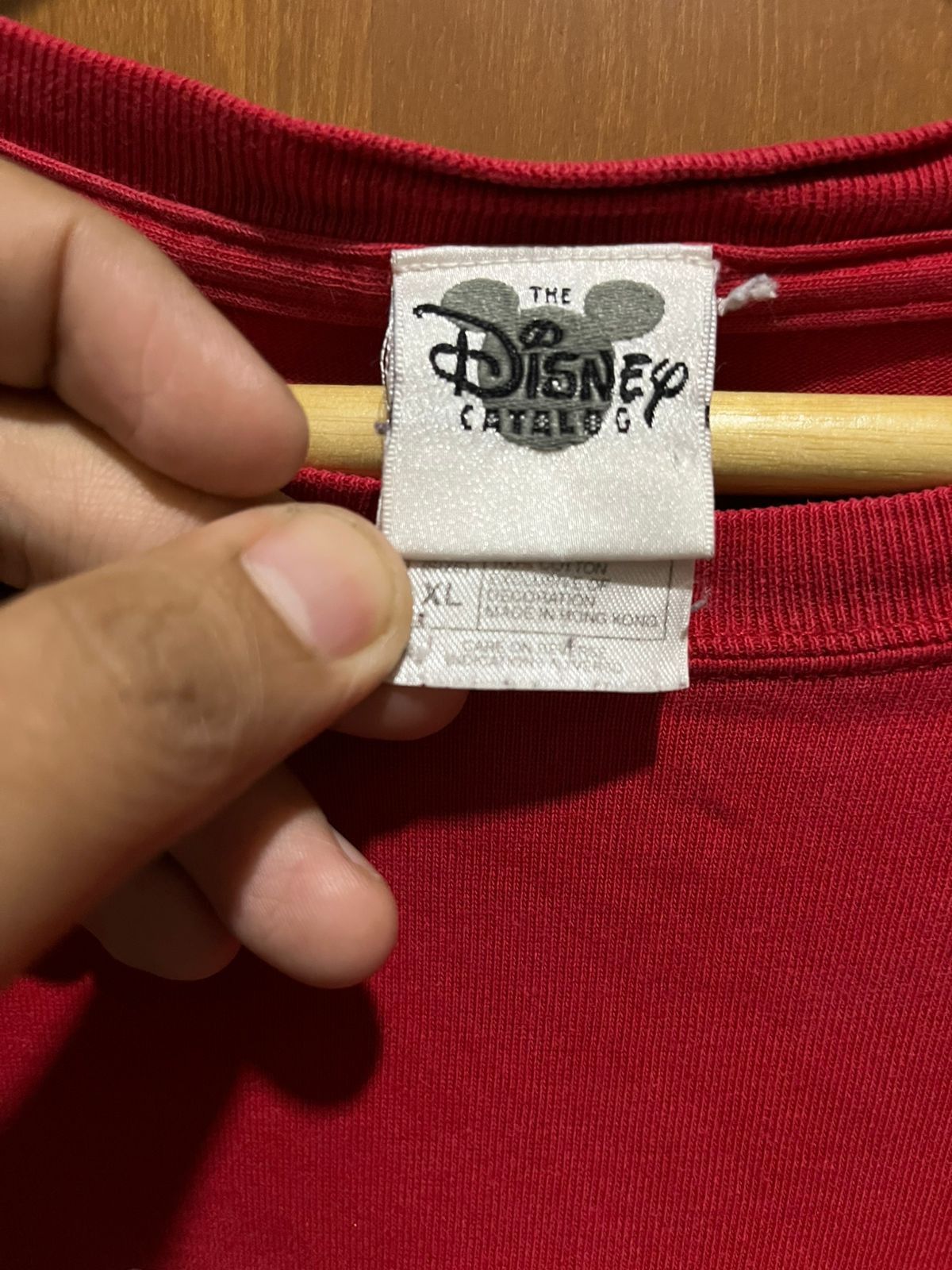 Disney × Mickey Mouse vintage disney mickey mouse word embroidery tee tshirt Size US XL / EU 56 / 4 - 4 Thumbnail