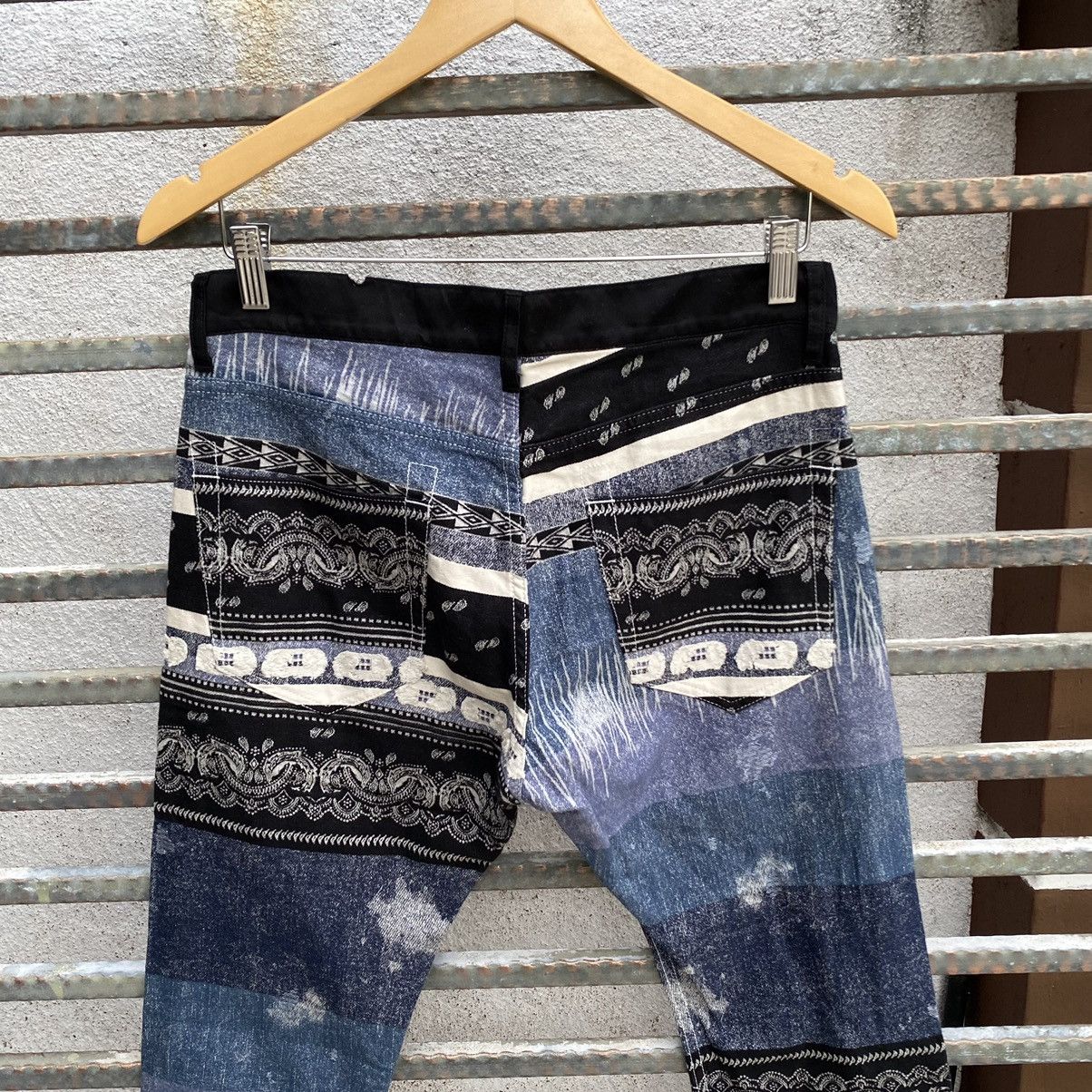 Kapital Iroquois Japan Paisley Shashiko Pants Size US 30 / EU 46 - 7 Thumbnail