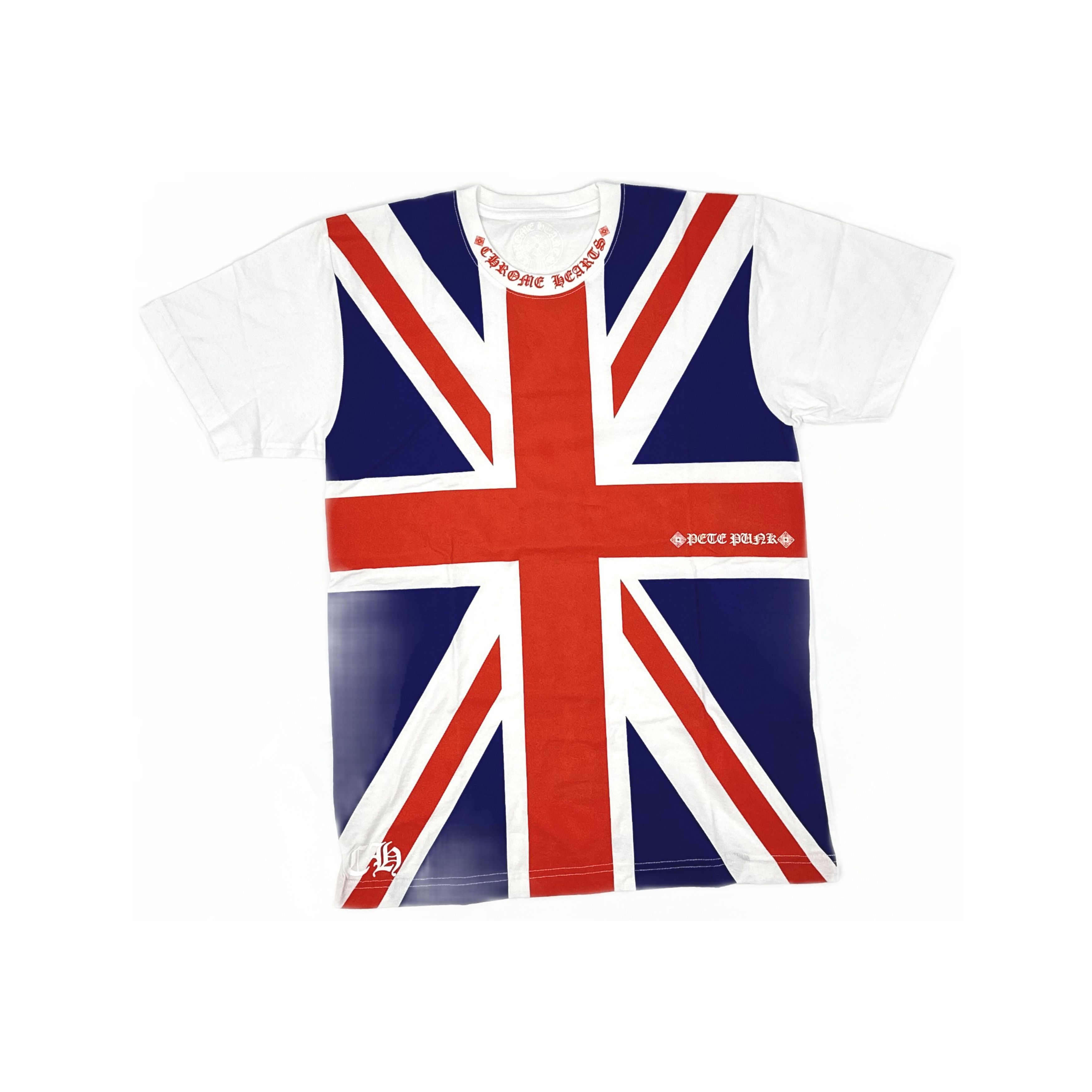 CHROME HEARTS PETE PUNK ユニオンジャック Tシャツ L Chrome Hearts Chrome Hearts Pete Punk UK Flag Tee | Grailed