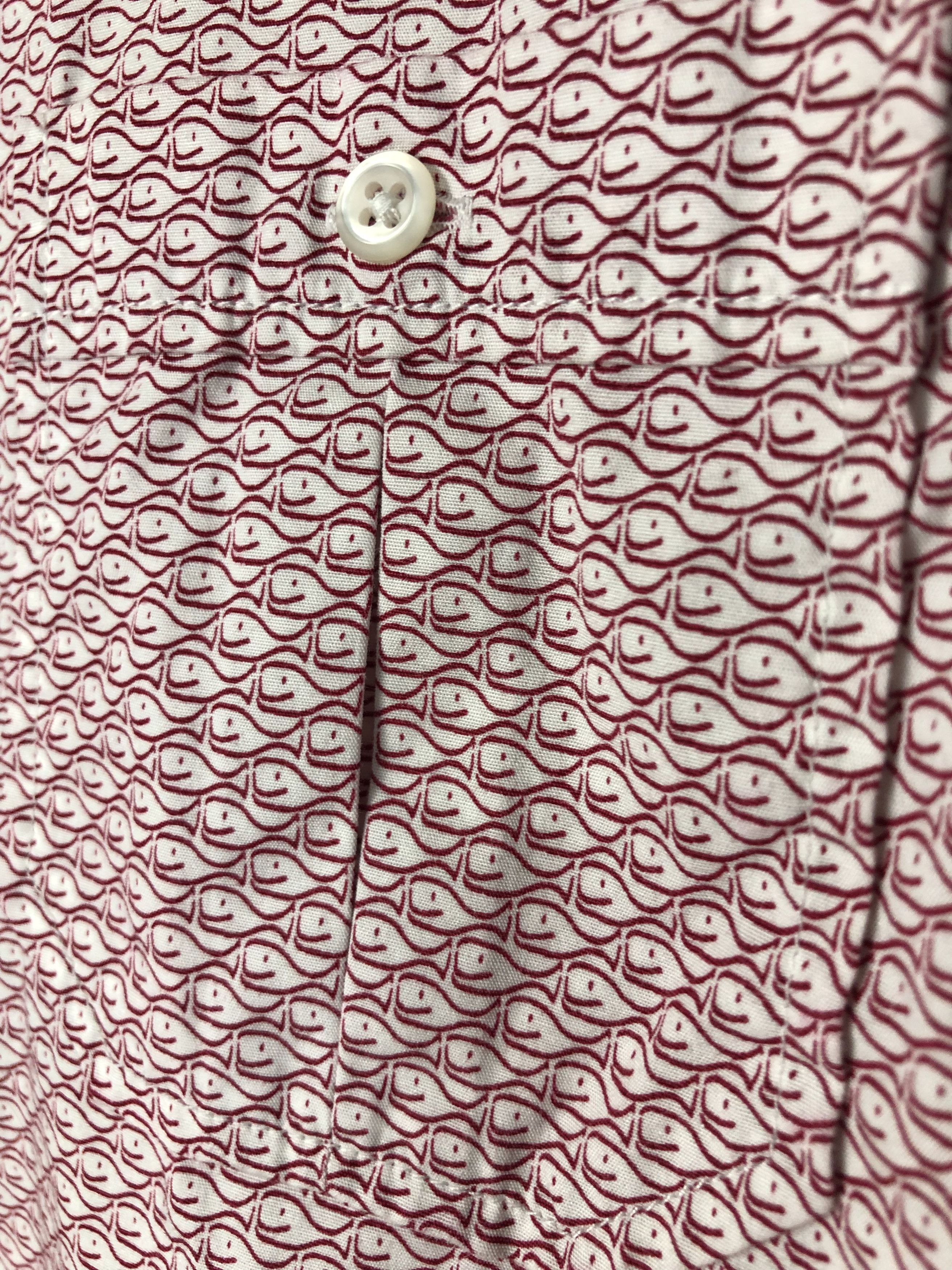 Hugo Hugo Boss Orange Shirt Monogram Whale size S Size US S / EU 44-46 / 1 - 6 Thumbnail