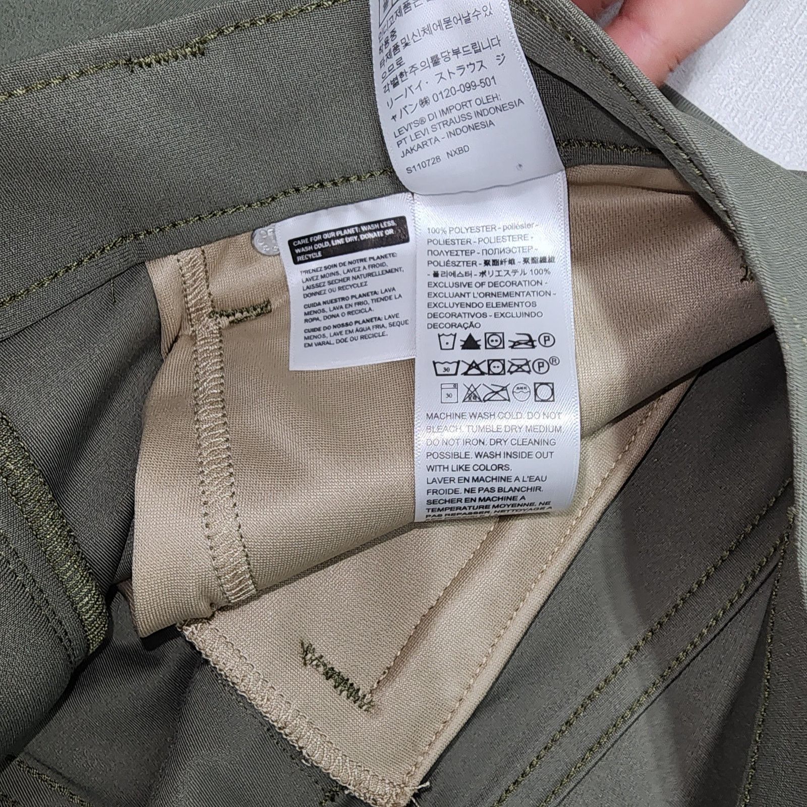 Levi's Levi's Men's 511 Slim Tech Pants W29''x L30'' men's Size US 29 - 6 Thumbnail