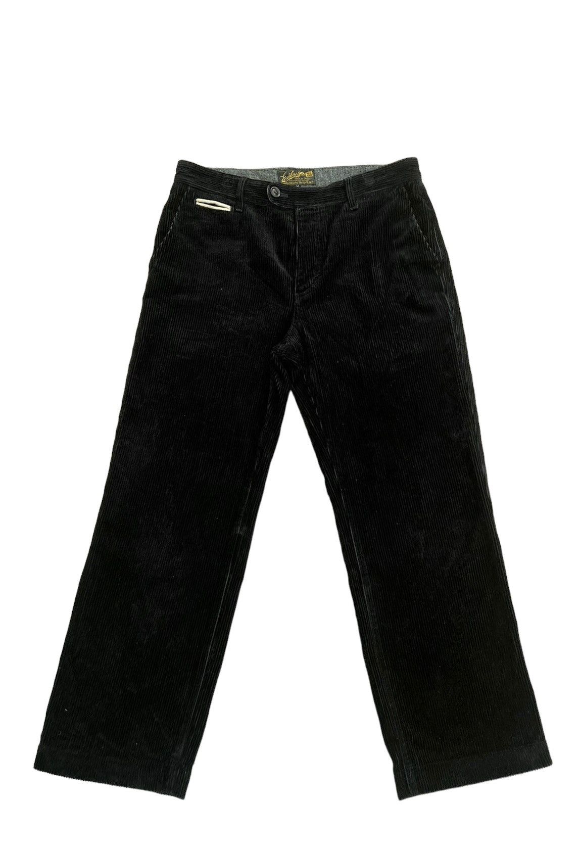 Freewheelers Evilact Japan Hell Made Black Corduroy Trouser Pant Size US 31 - 1 Thumbnail