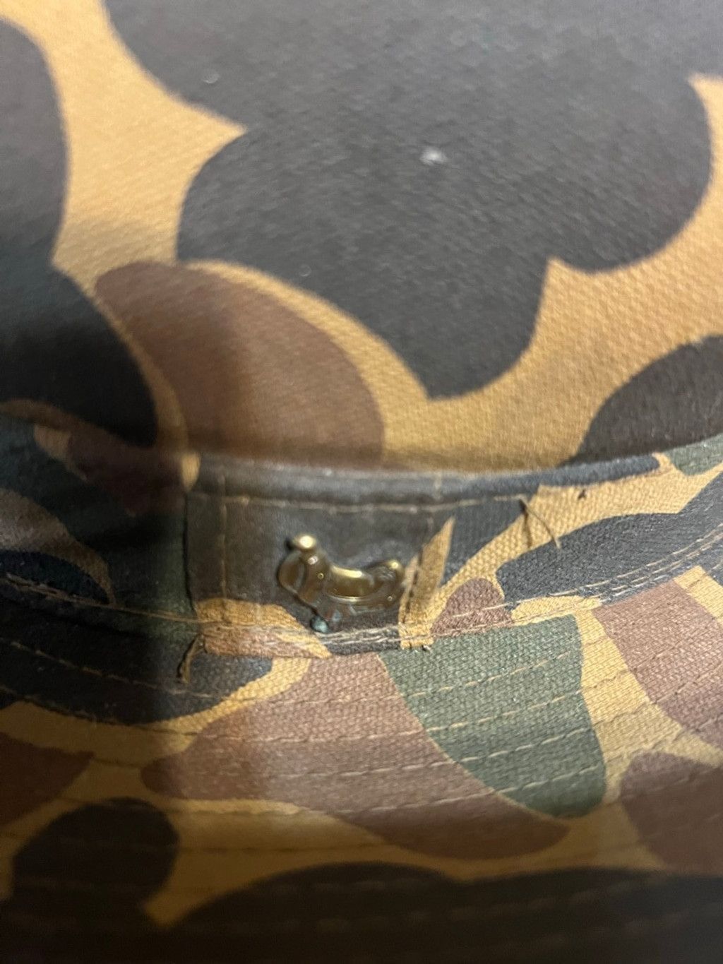 The Unbranded Brand Men's Unbranded Camouflage Bucket Hat One Size Brown Green Size ONE SIZE - 6 Thumbnail