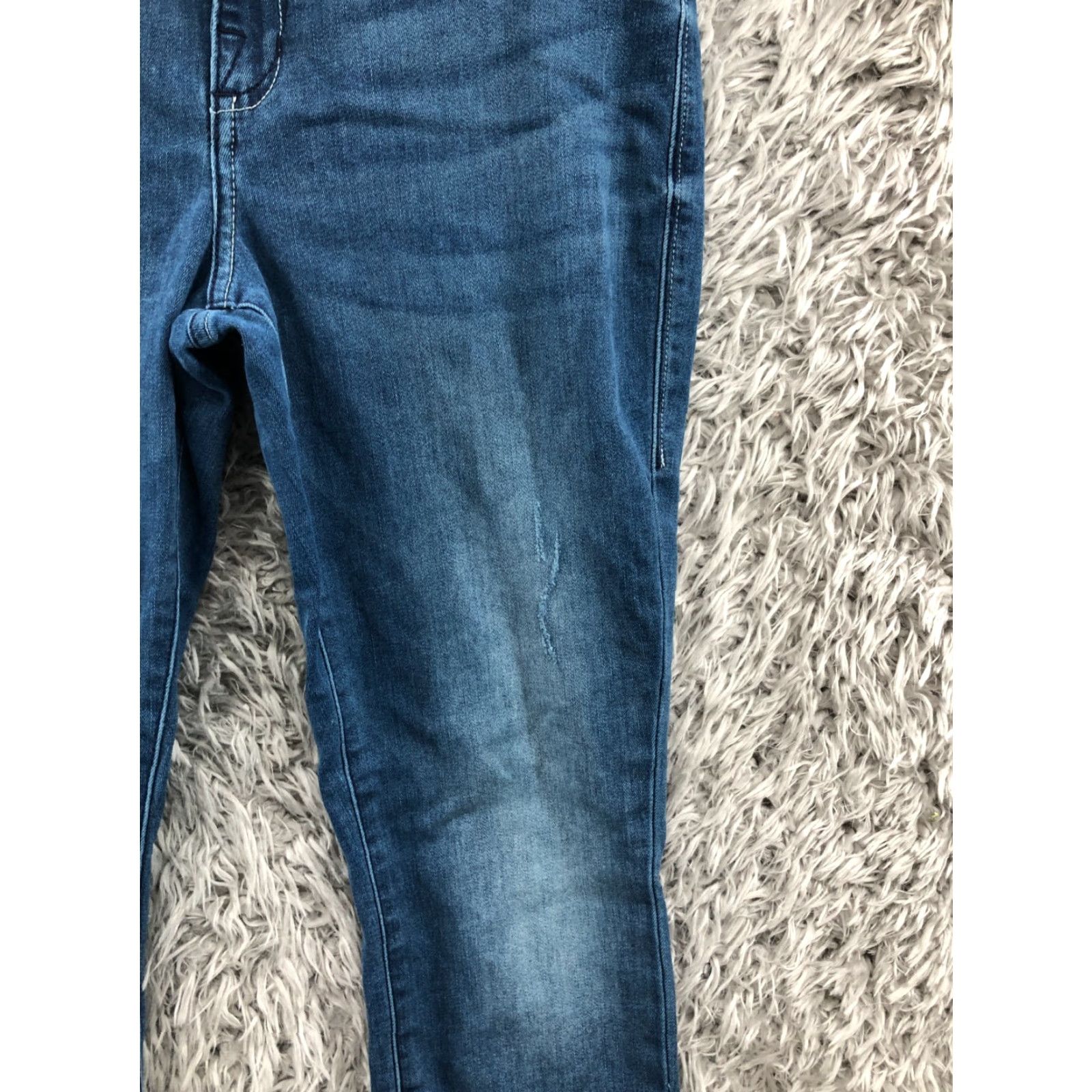 Vintage Rock & Republic Kashmiere Skinny Jeans Womens Medium Blue Size 12 Regular Waist 32 Inseam 30 Denim Jeans Size 34" / US 12 / IT 48 - 5 Thumbnail