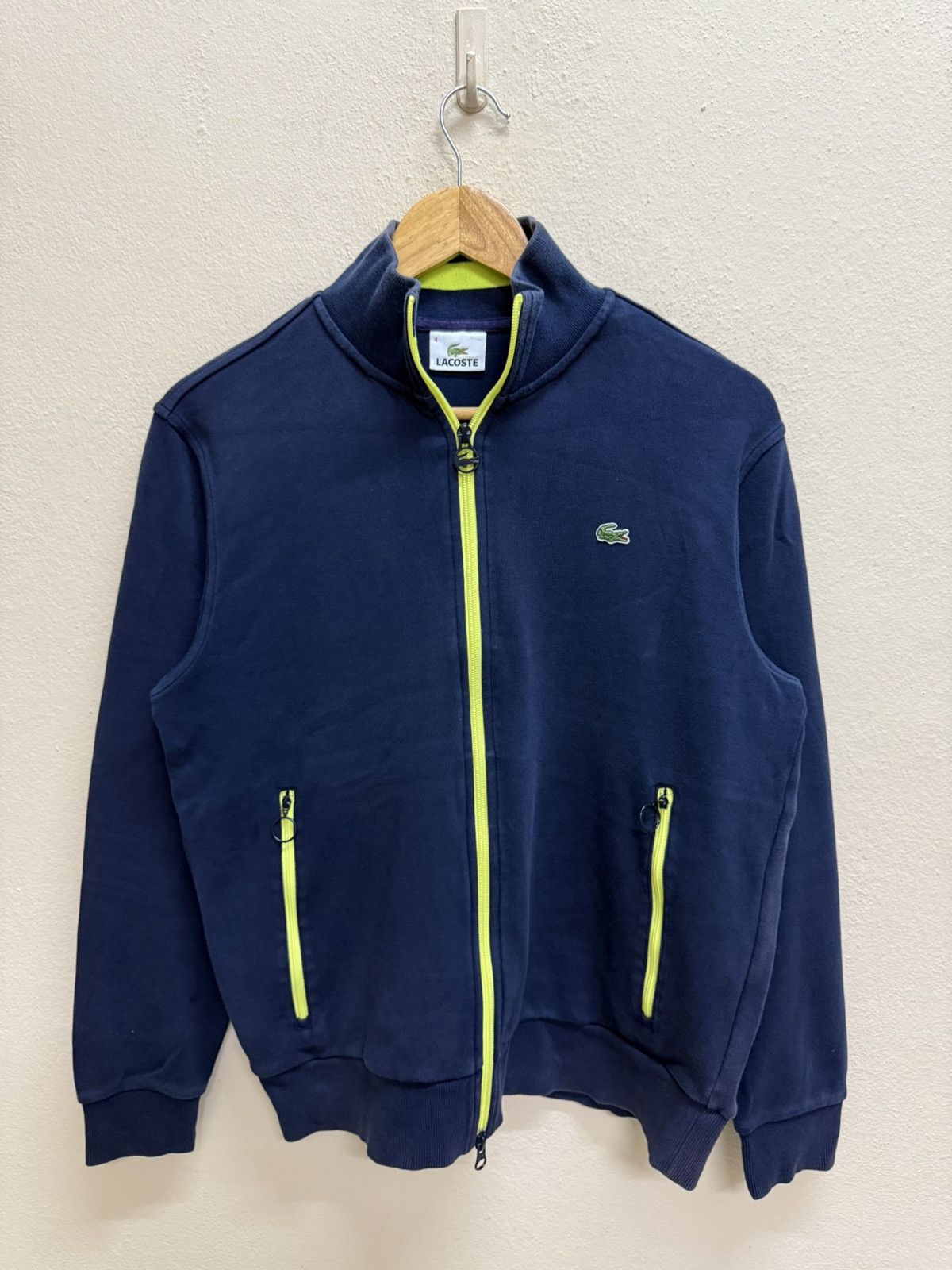 Japanese Brand × Lacoste Lacoste Casual Zip up Sweater Size US S / EU 44-46 / 1 - 14 Thumbnail