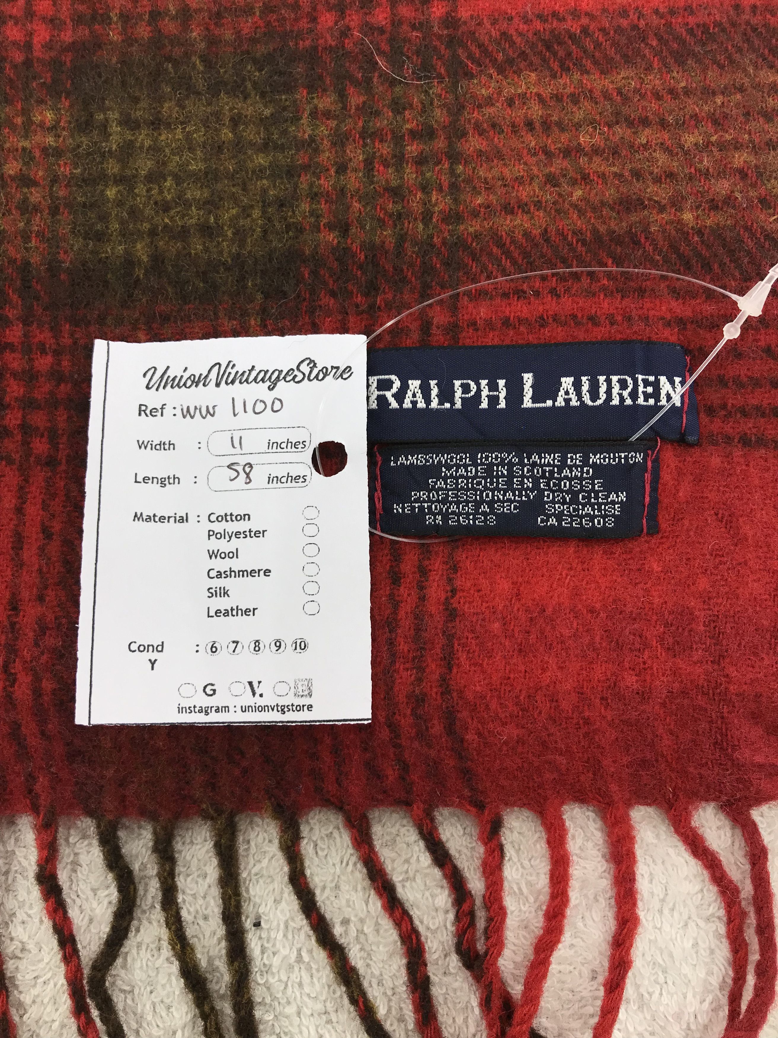Ralph Lauren Ralph Lauren Scarf / Muffler / Neckwear - WW1100 Size ONE SIZE - 5 Thumbnail