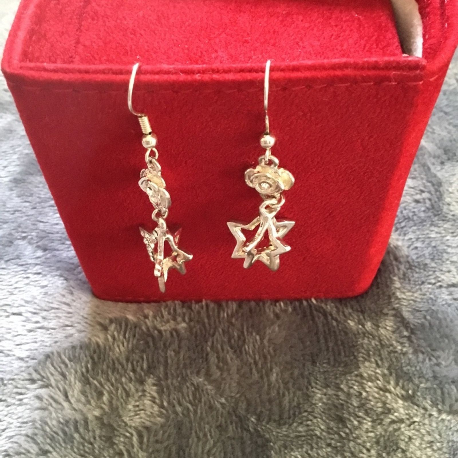 Other Silver Twinkle Star Earrings Size ONE SIZE - 2 Thumbnail