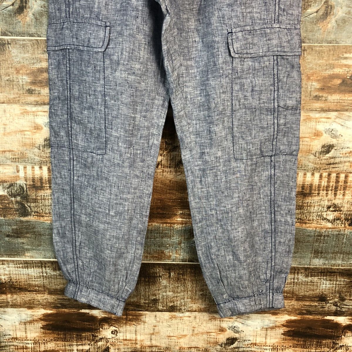 Japanese Brand Pure DKNY Blue Casual Pants #A2385 Size 28" / US 6 / IT 42 - 6 Thumbnail