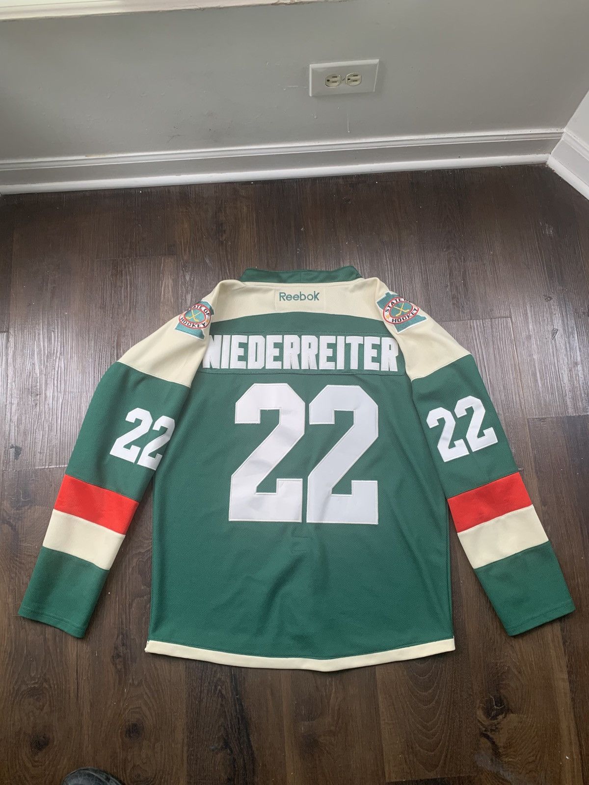 Reebok Nino Niederreiter Minnesota Wild Reebok Edge Jersey Size US M / EU 48-50 / 2 - 1 Thumbnail