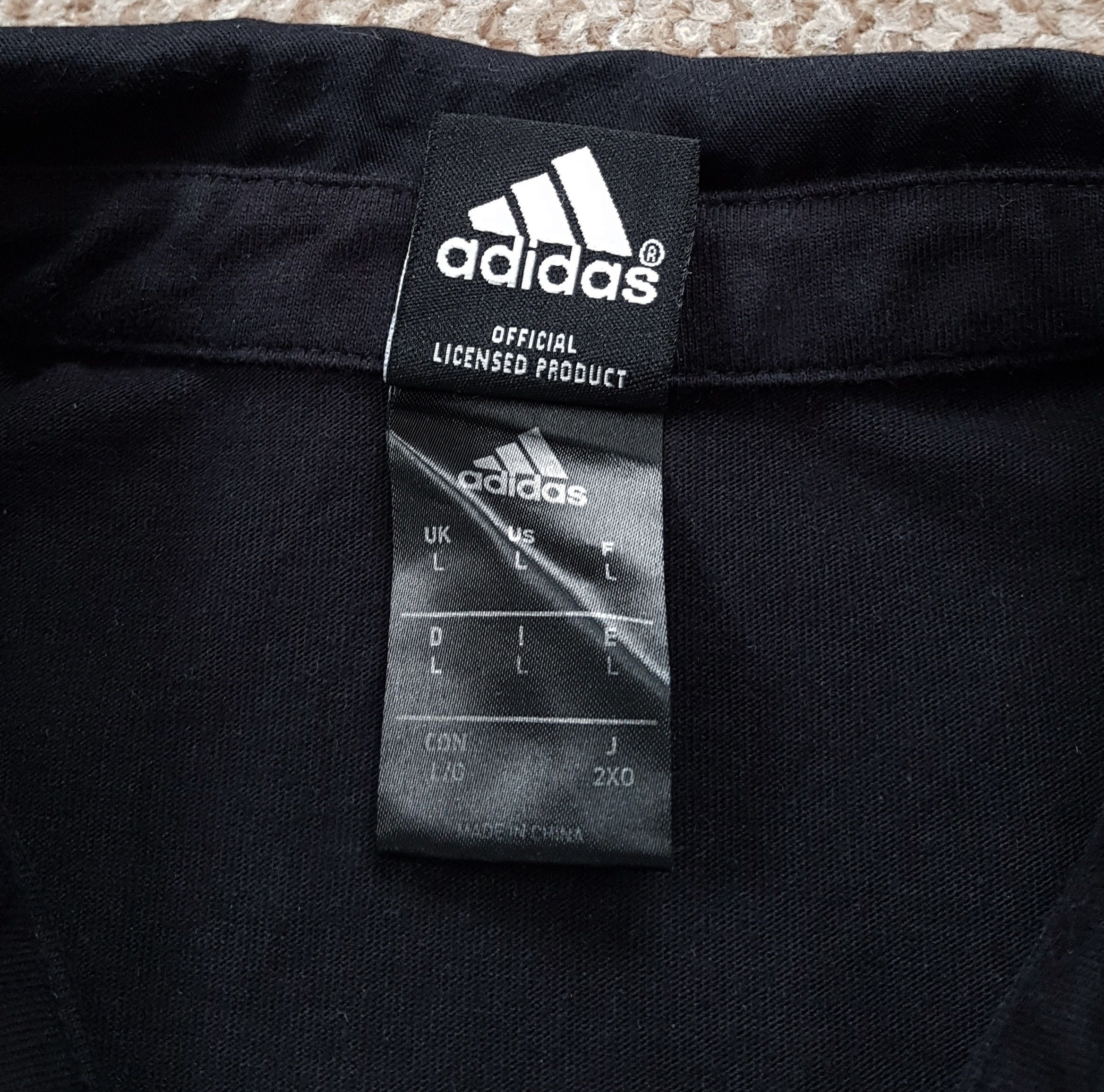 Adidas Adidas All Blacks New Zealand Rugby Polo Shirt World Cup L Size US L / EU 52-54 / 3 - 8 Thumbnail