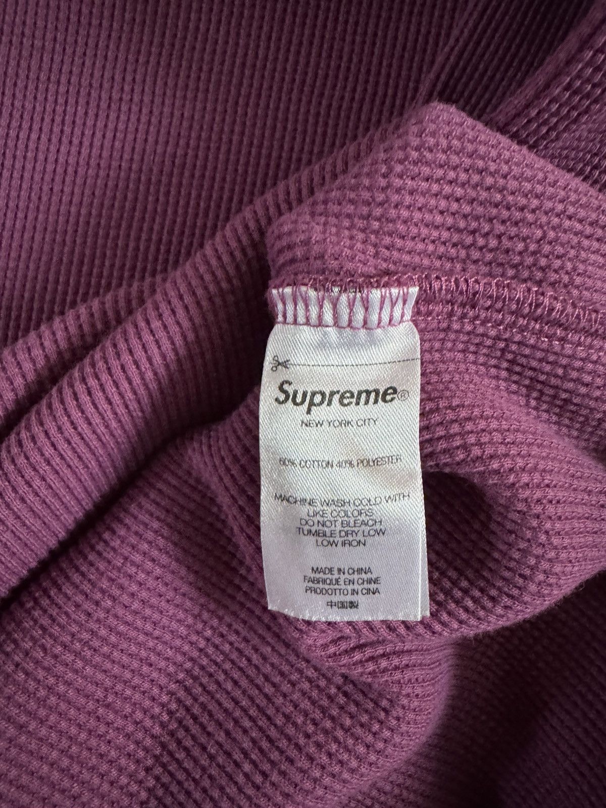 Supreme Supreme pink long sleeves Size US L / EU 52-54 / 3 - 4 Thumbnail